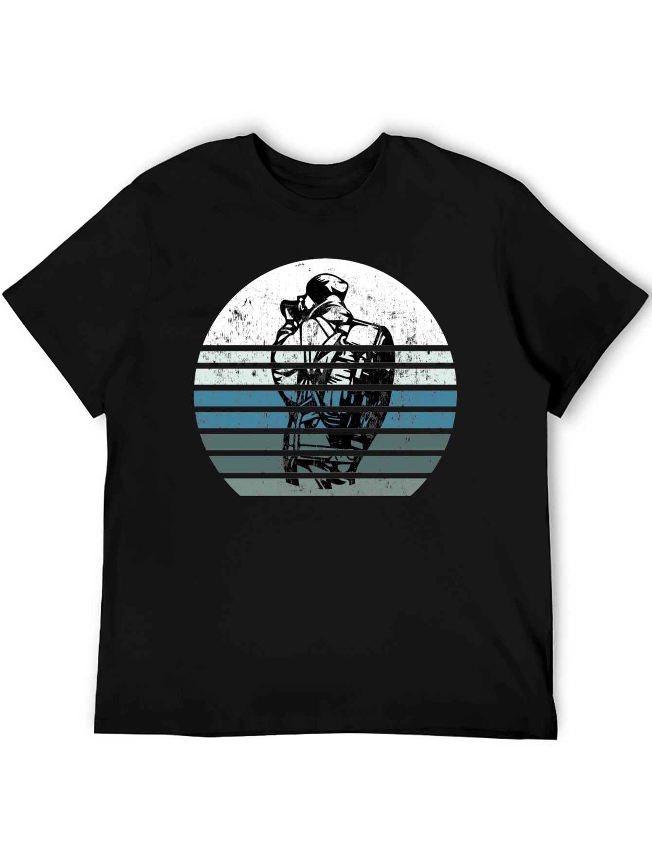 Retro Sunset SWAT Police T-Shirt