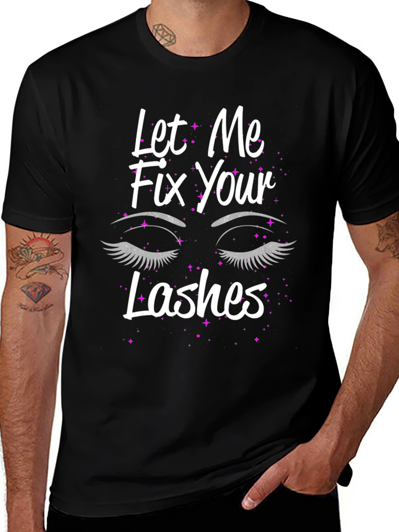 Fix Your Lashes Graphic T-Shirt