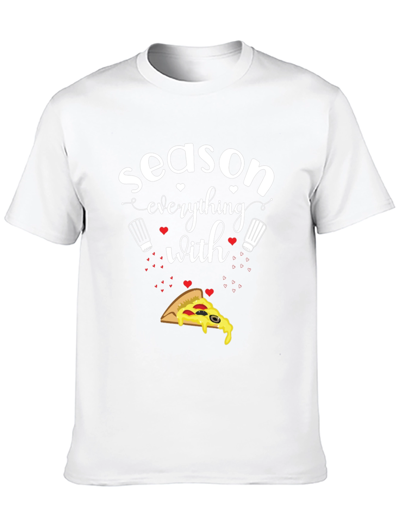 Season Everything with Pizza Graphic Tee