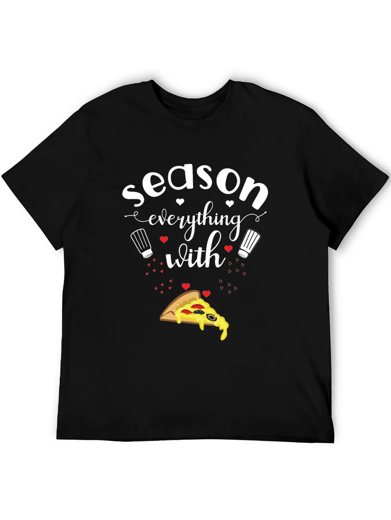 Season Everything with Pizza Graphic Tee