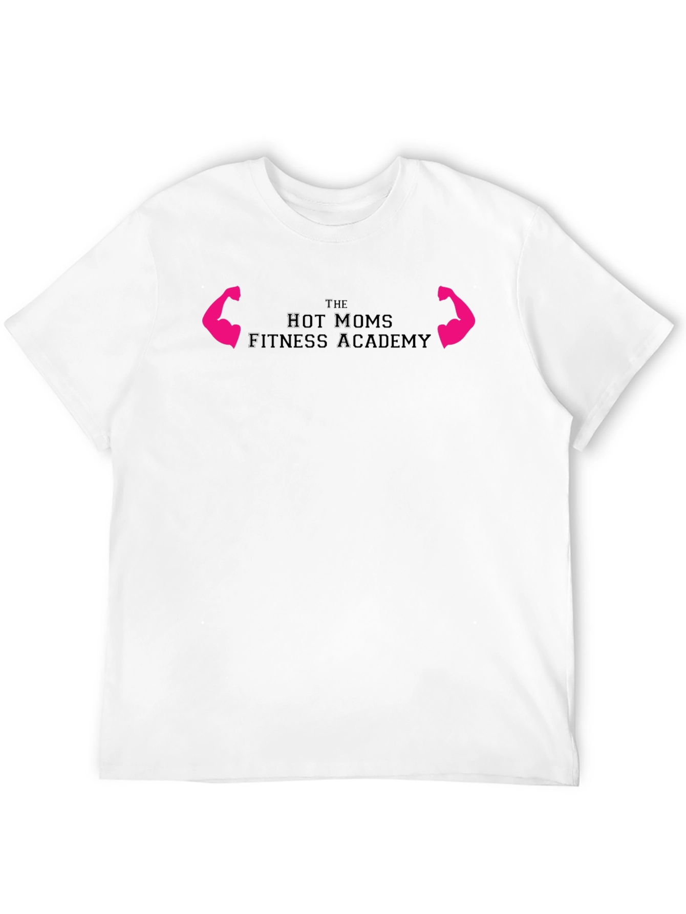 Hot Moms Fitness Academy Black T-Shirt