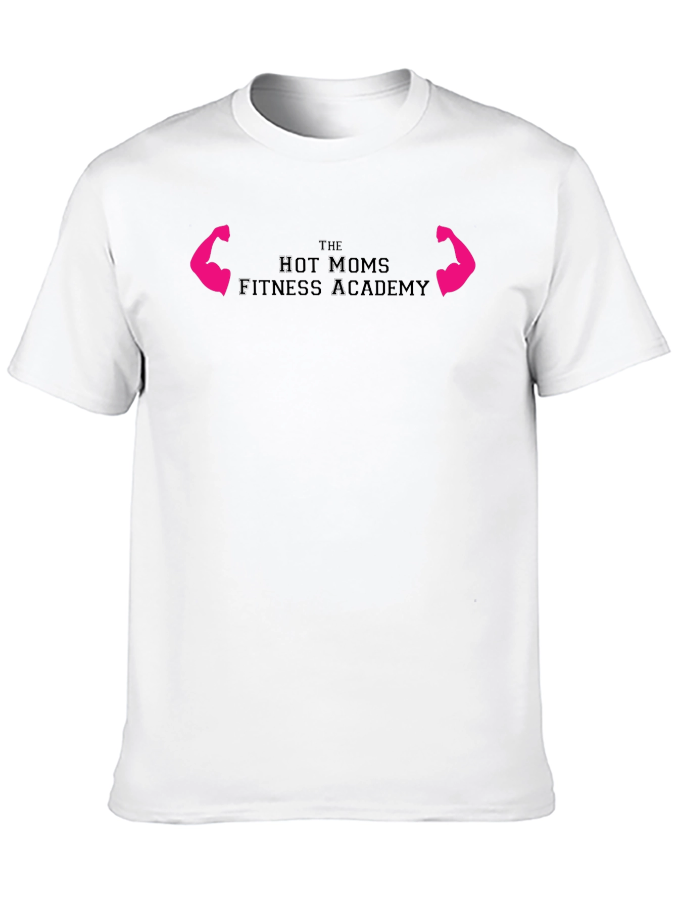 Hot Moms Fitness Academy Black T-Shirt