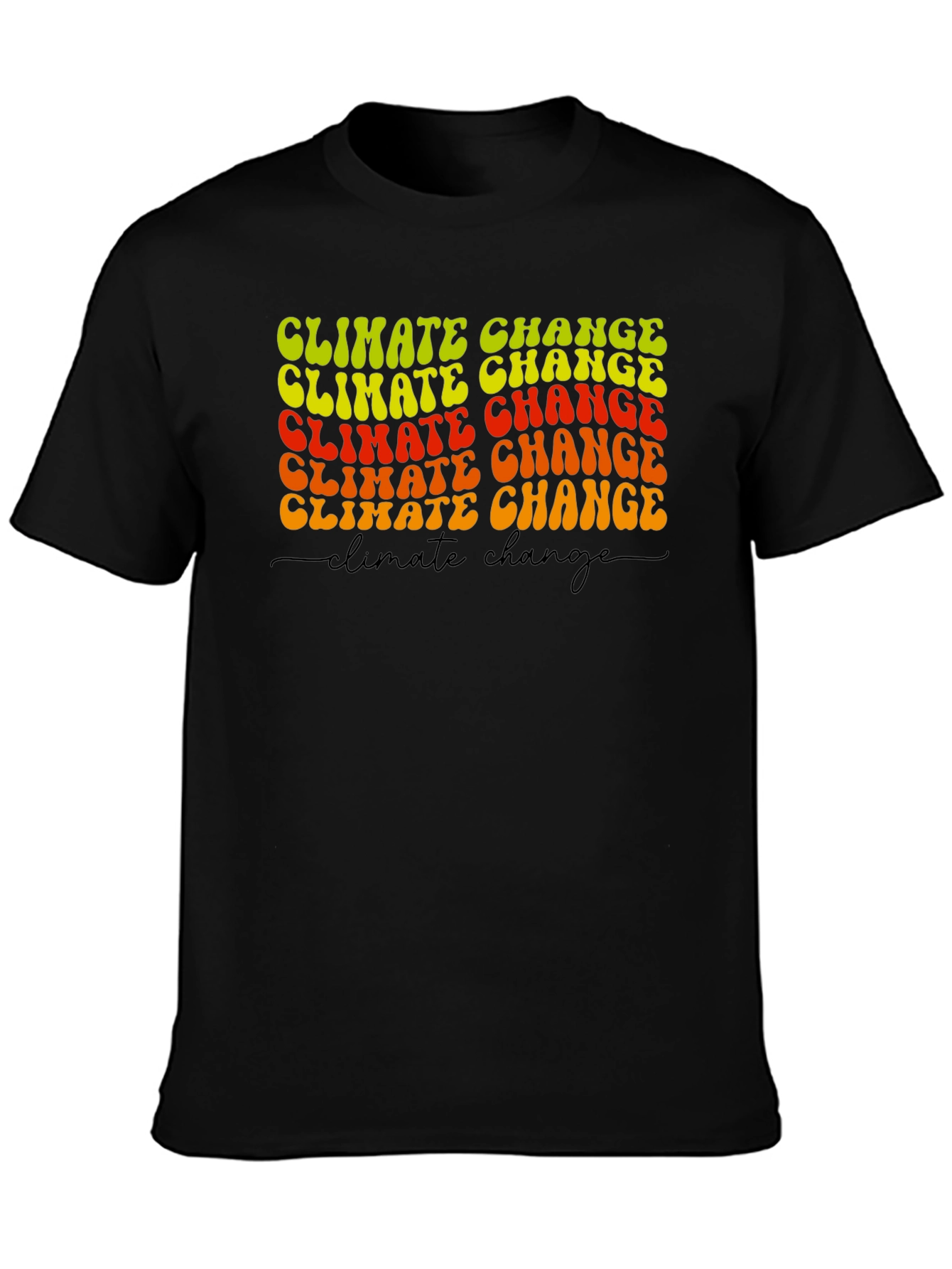 Climate Change Retro Graphic Tee