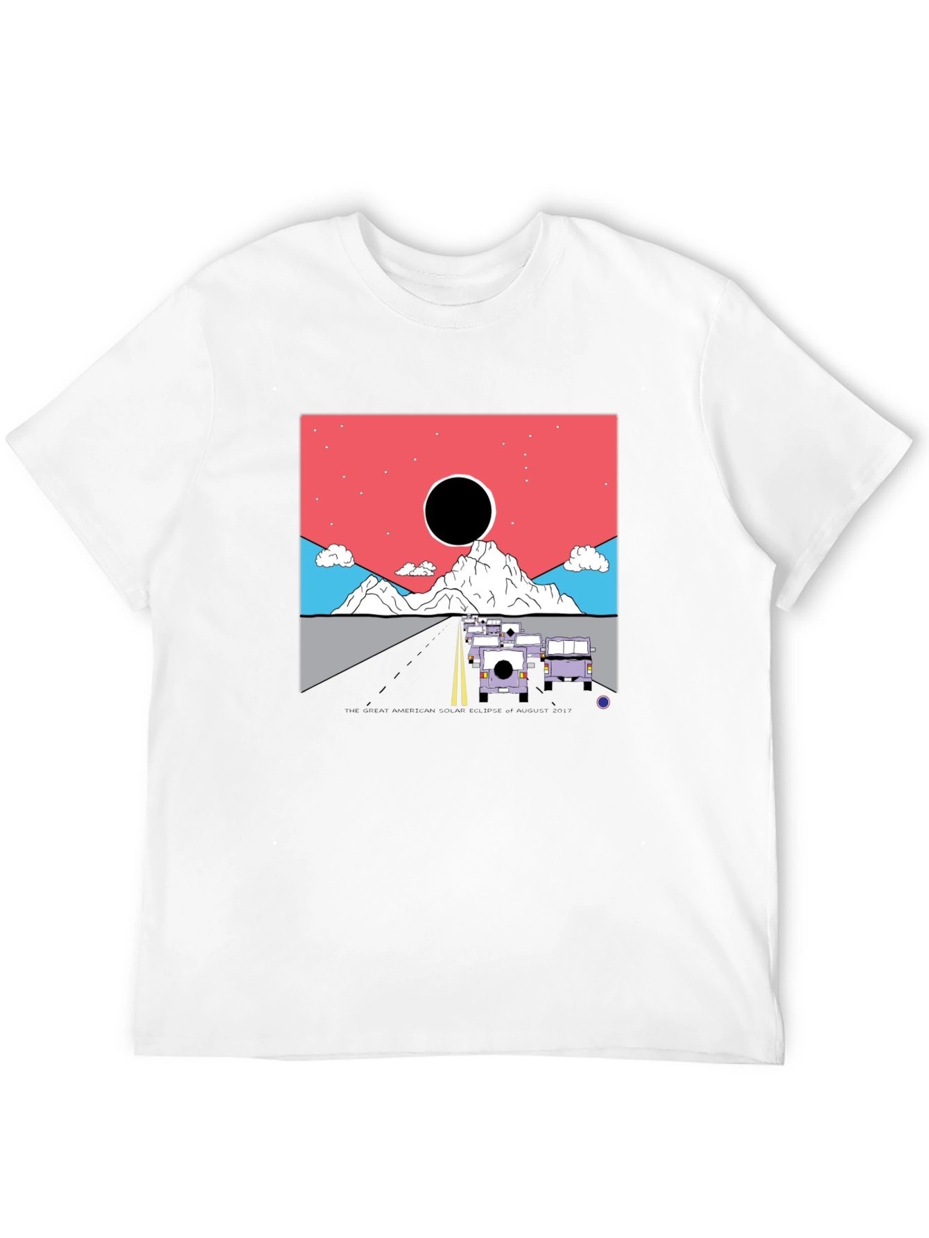 Eclipse Mountain Road Trip T-Shirt