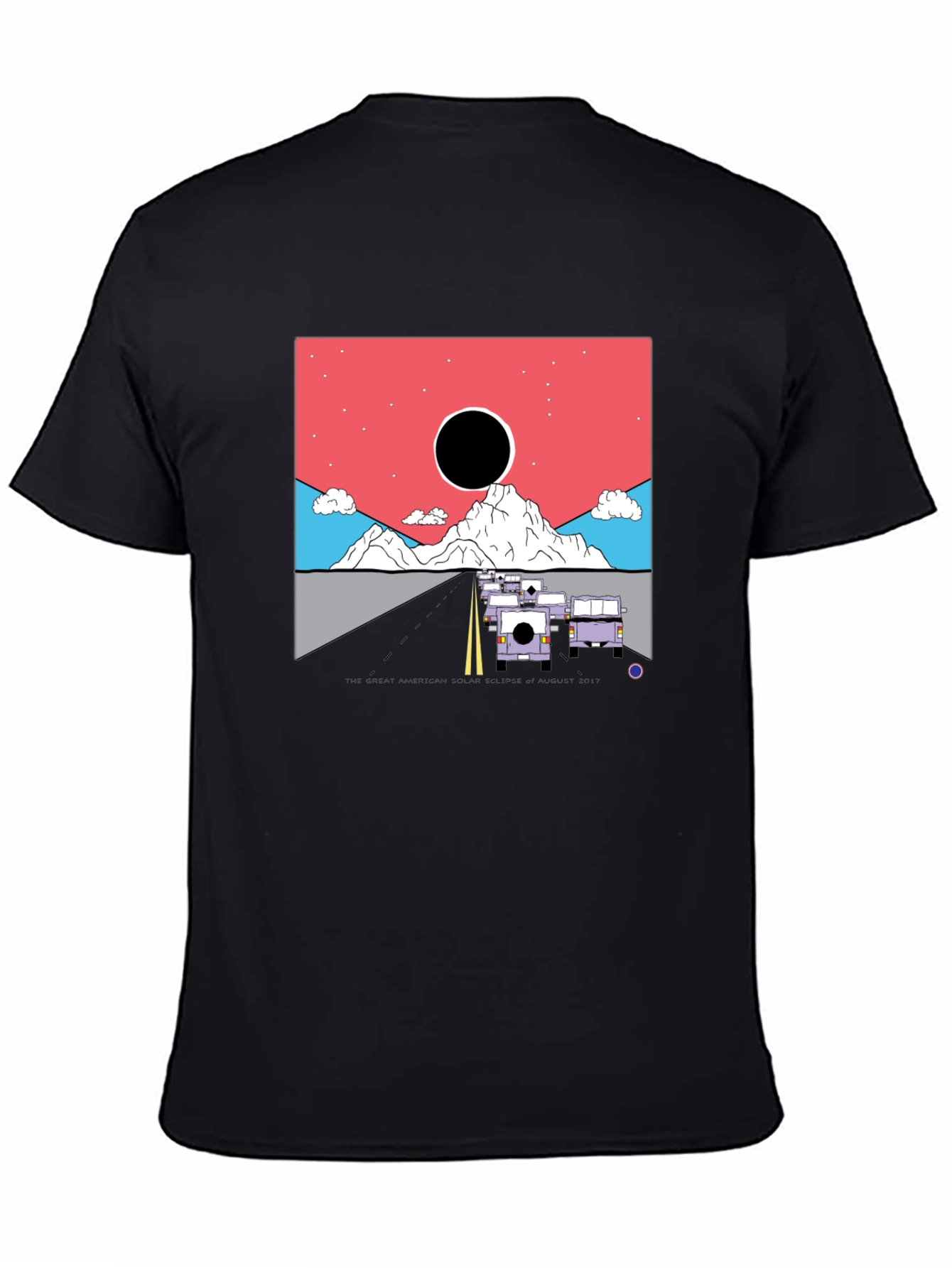 Eclipse Mountain Road Trip T-Shirt