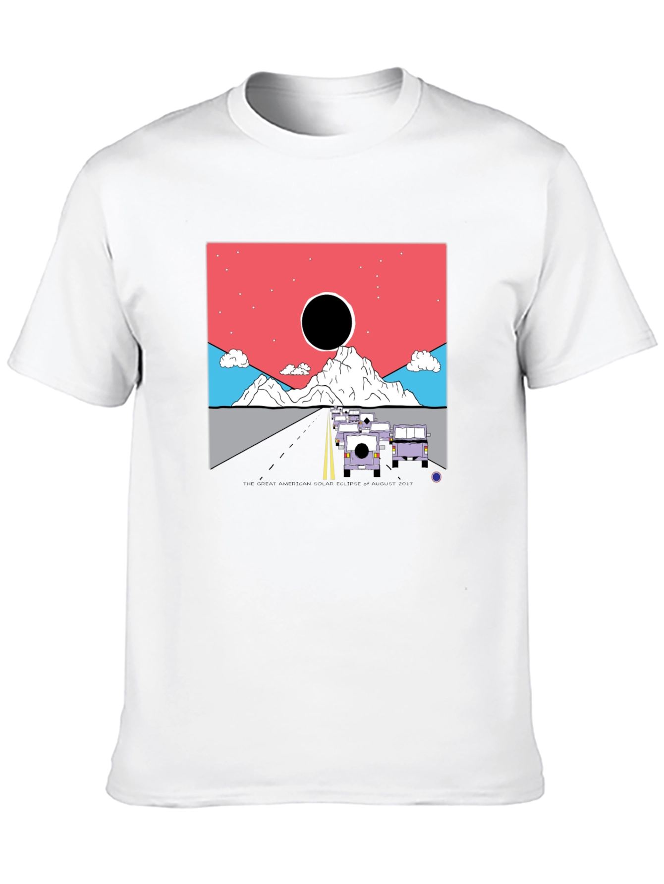 Eclipse Mountain Road Trip T-Shirt