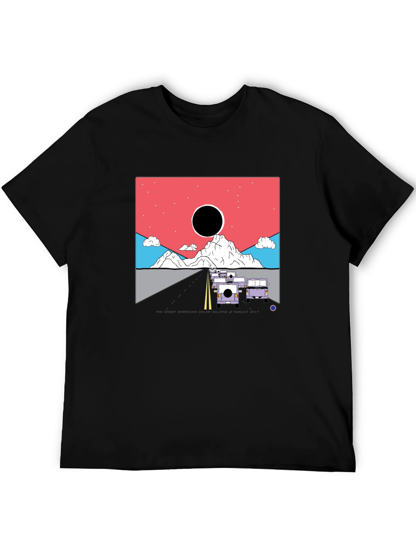 Eclipse Mountain Road Trip T-Shirt