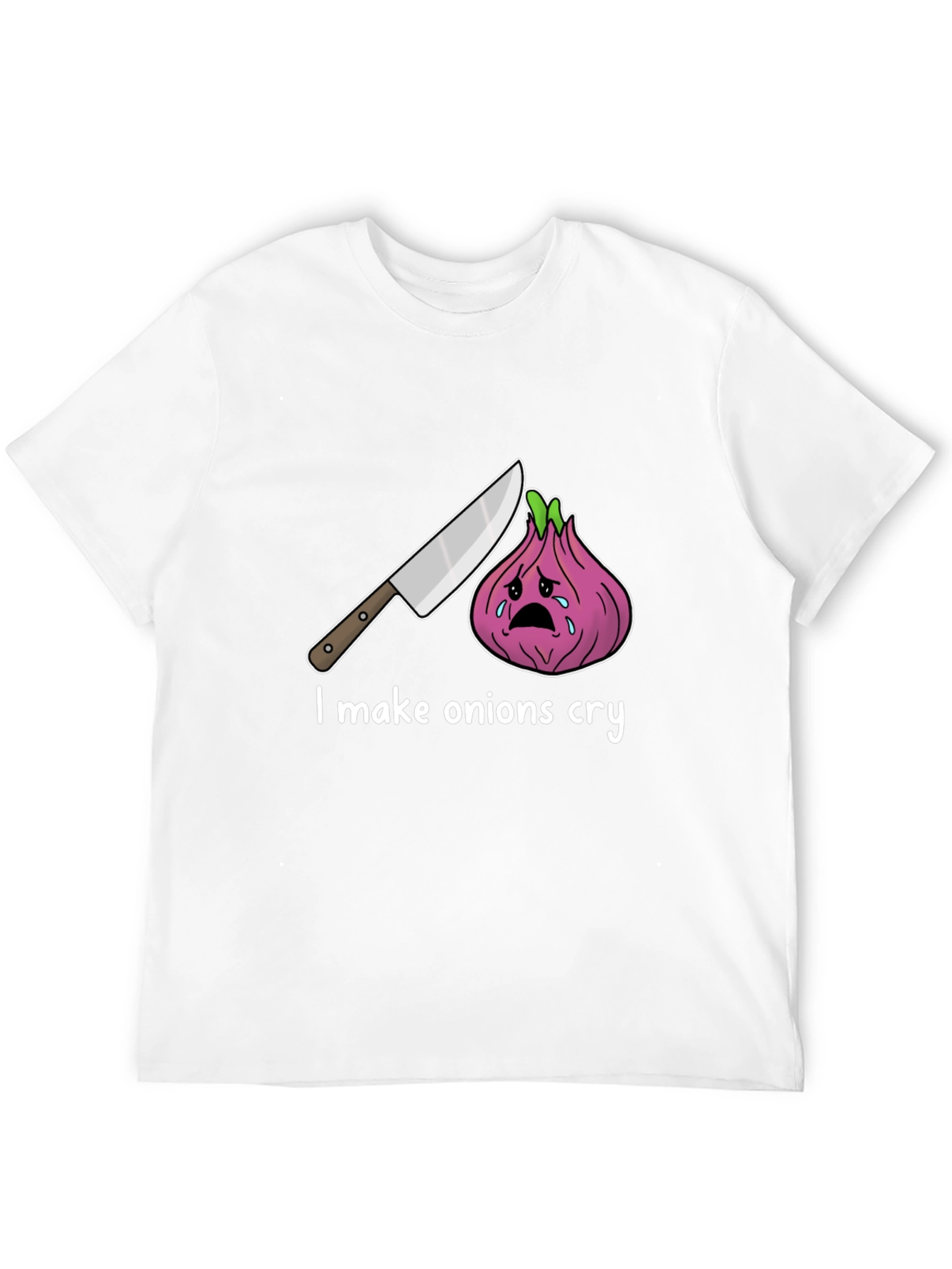 Funny I Make Onions Cry Graphic Tee