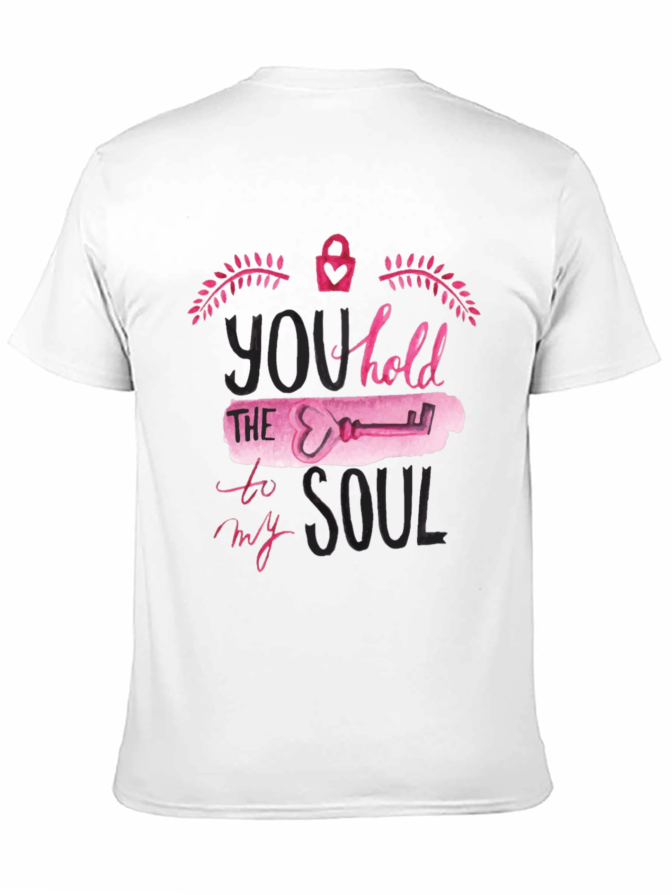 You Hold The Key To My Soul Black T-Shirt