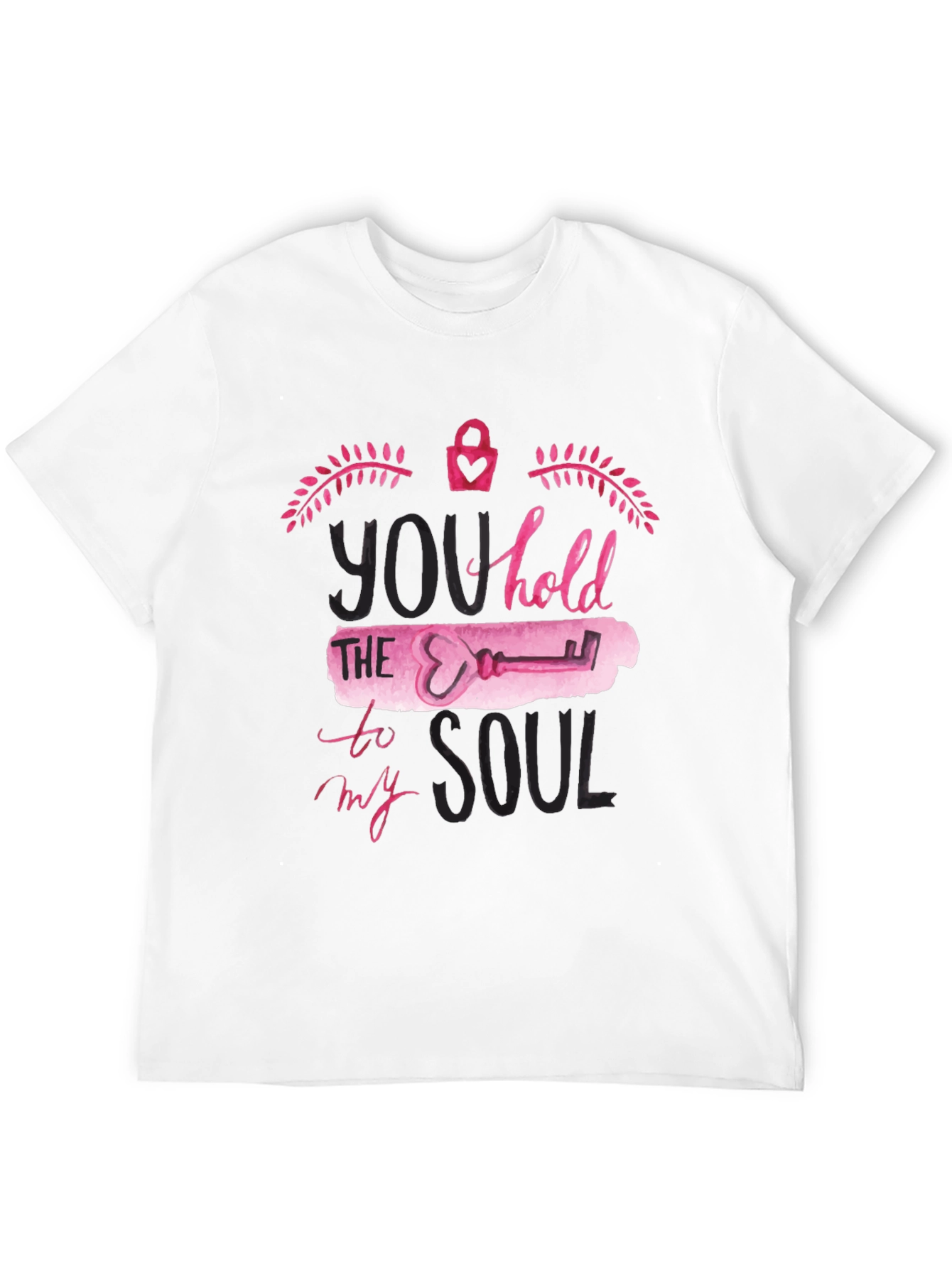 You Hold The Key To My Soul Black T-Shirt