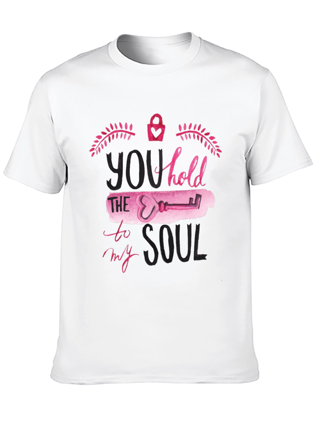 You Hold The Key To My Soul Black T-Shirt