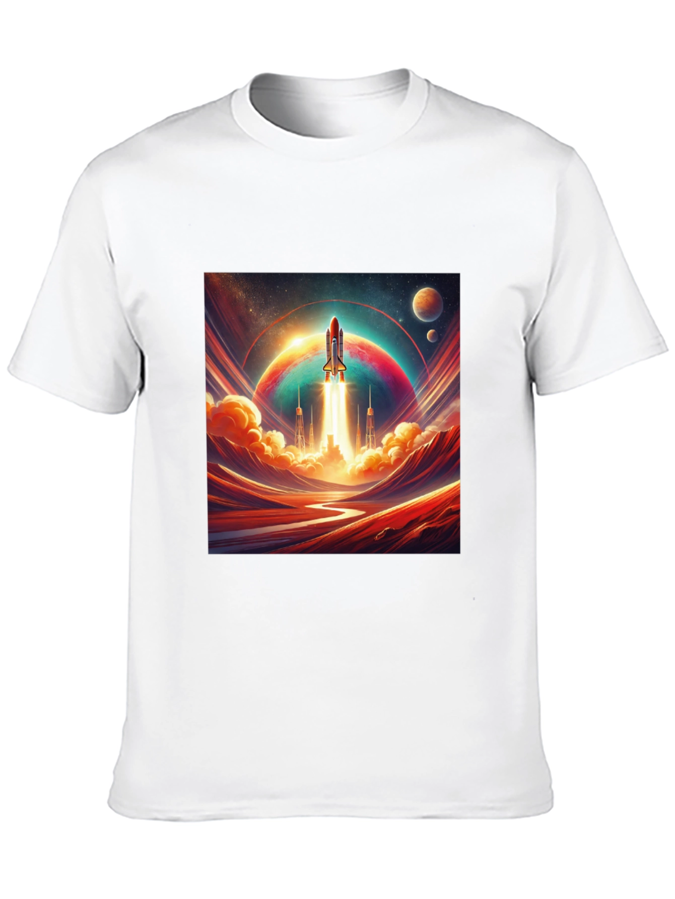 Rocket Launch Graphic Tee