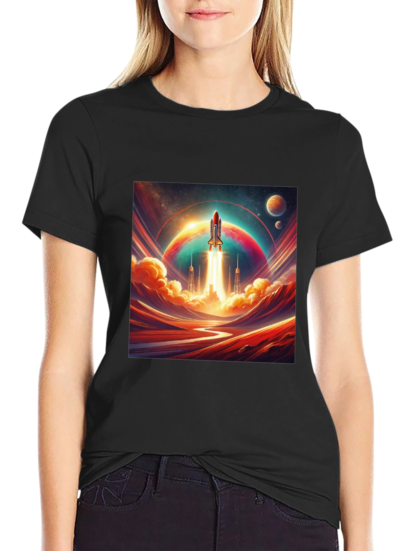 Rocket Launch Graphic Tee