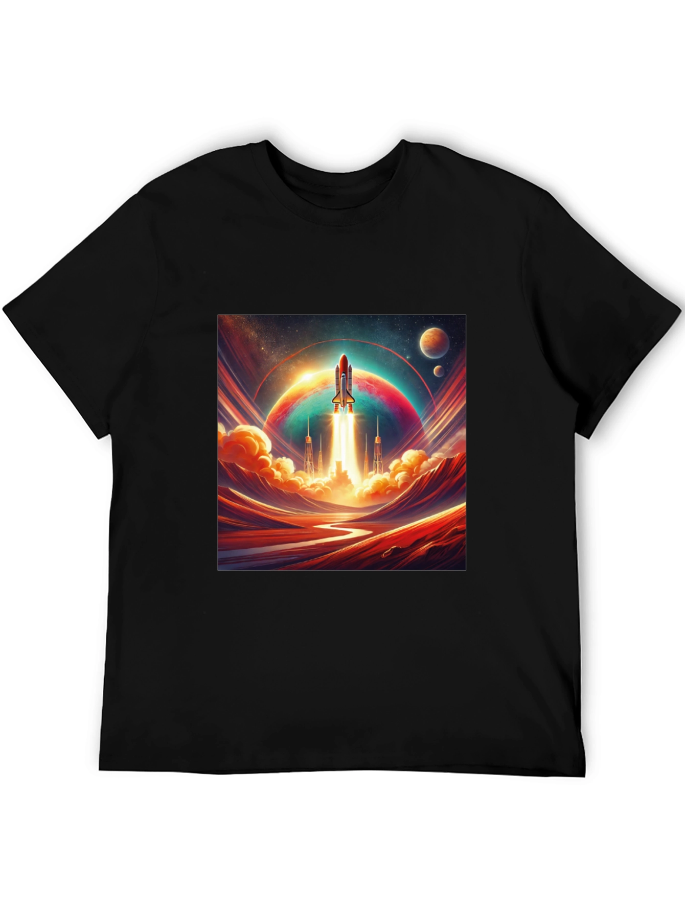 Rocket Launch Graphic Tee