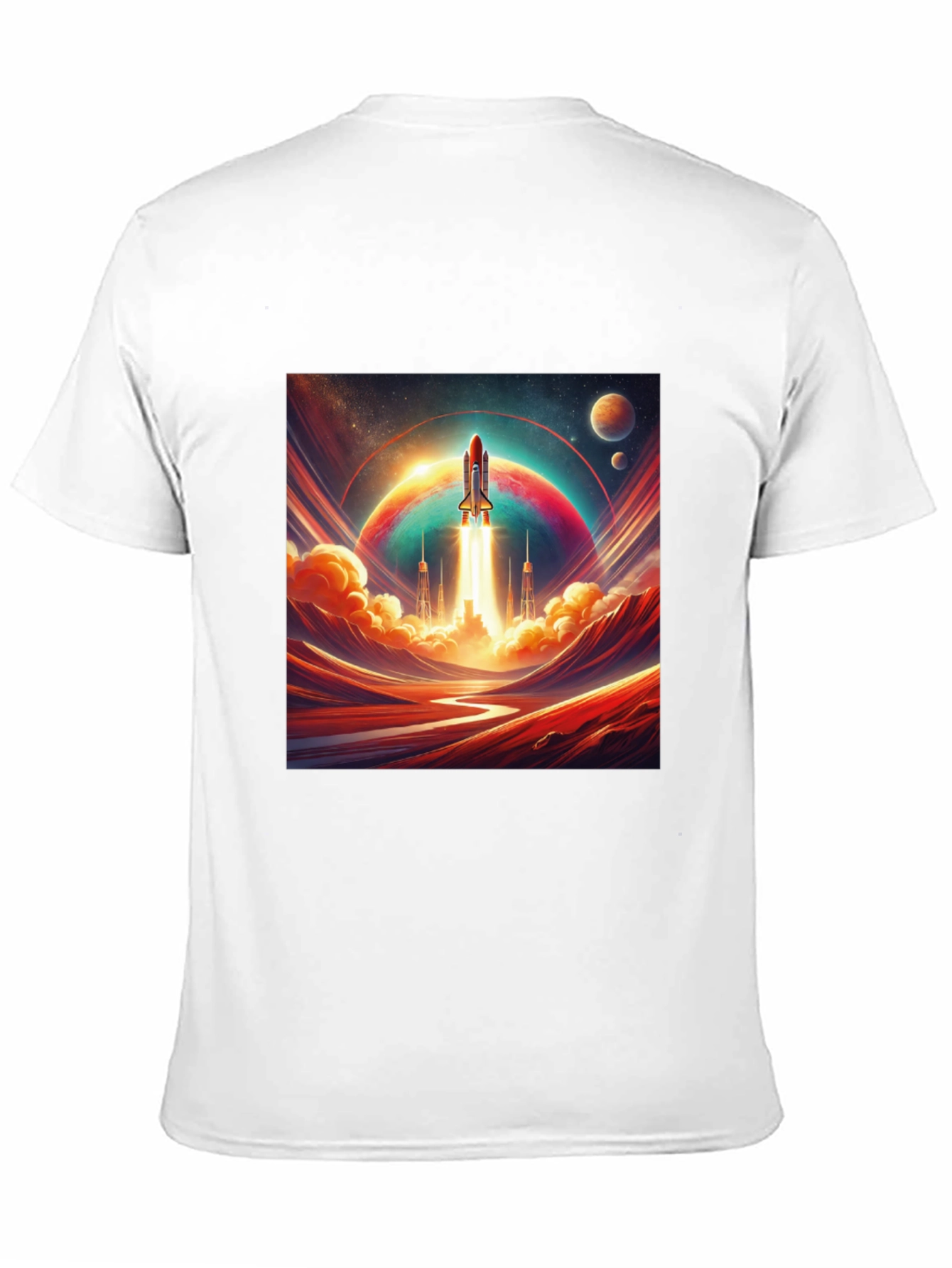Rocket Launch Graphic Tee