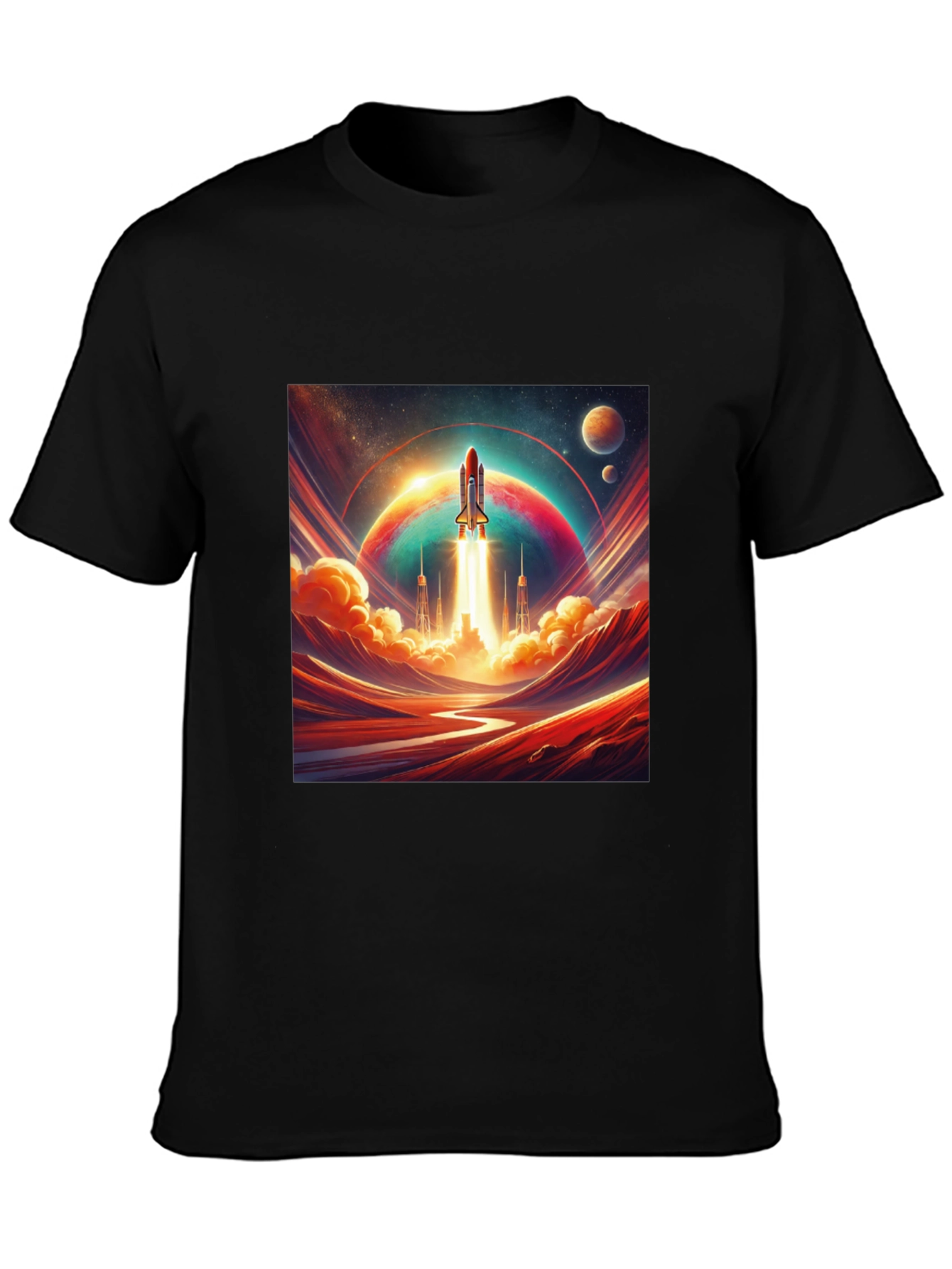 Rocket Launch Graphic Tee