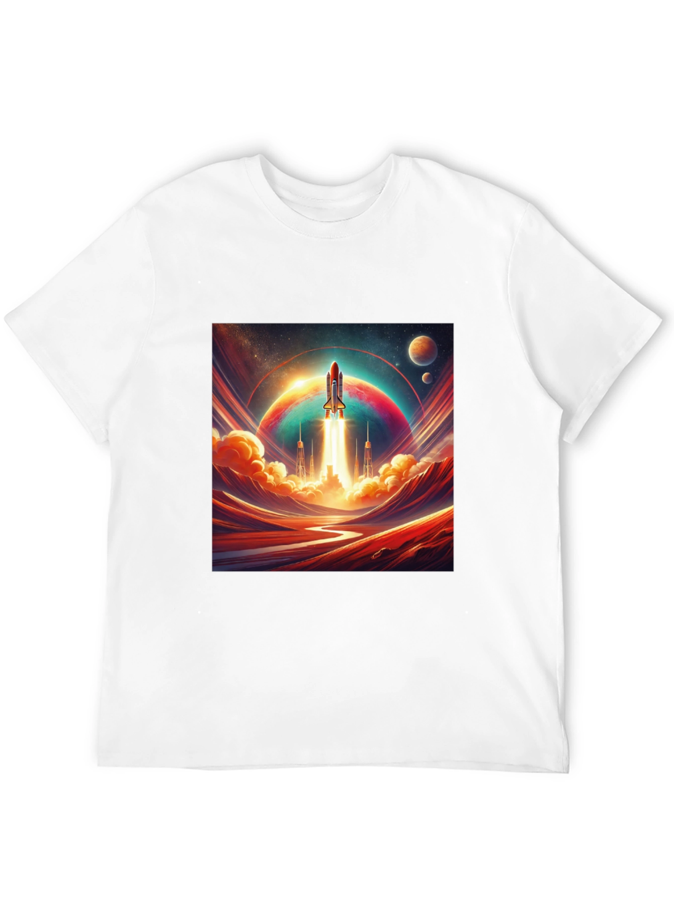 Rocket Launch Graphic Tee