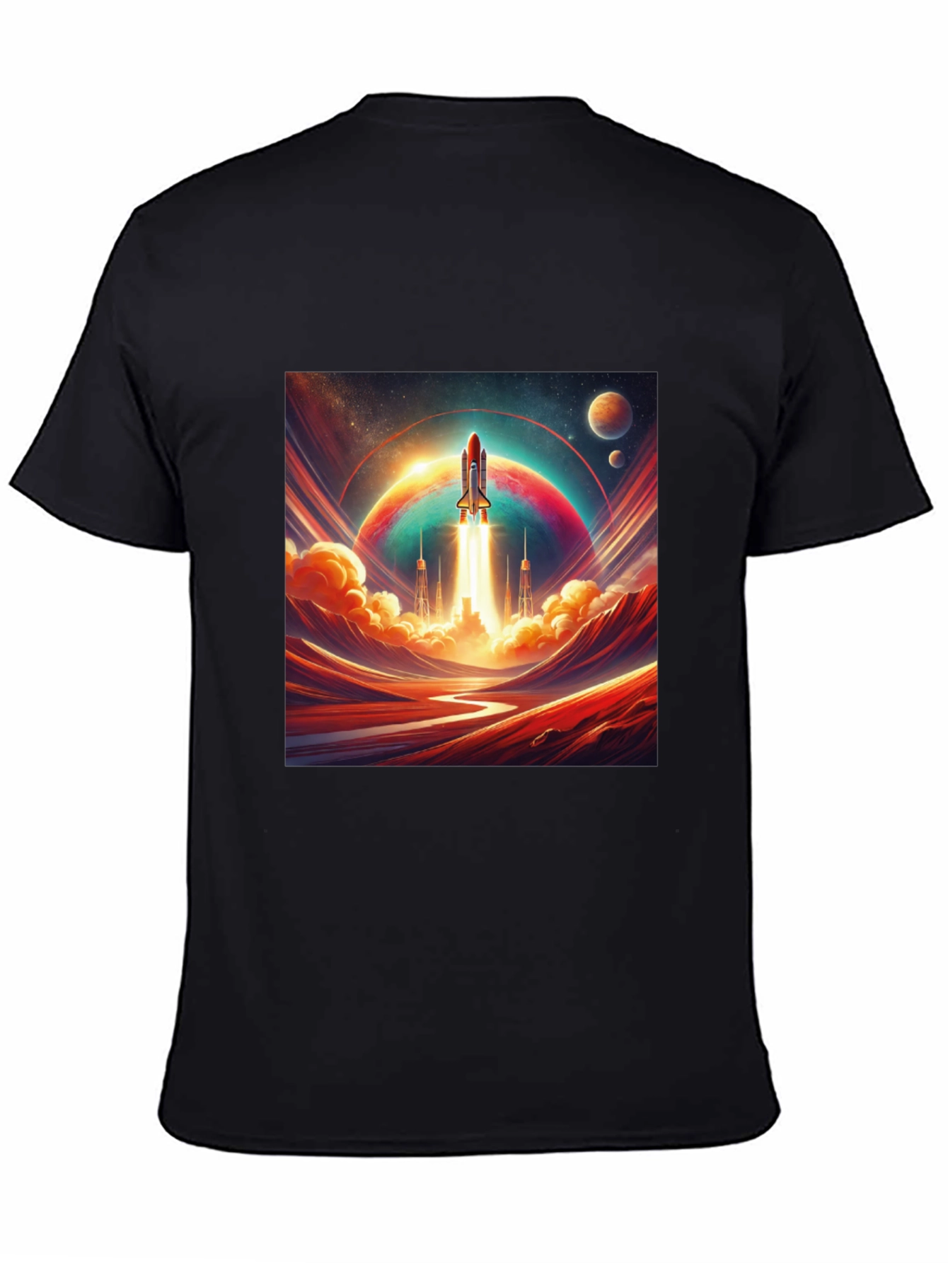 Rocket Launch Graphic Tee