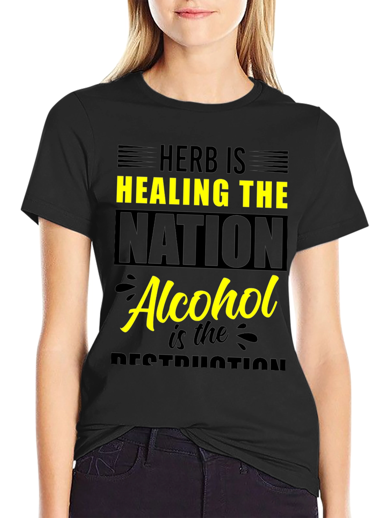 Herb Is Healing The Nation Graphic Tee