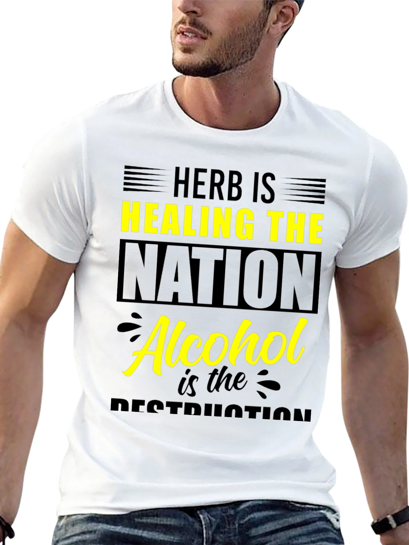 Herb Is Healing The Nation Graphic Tee