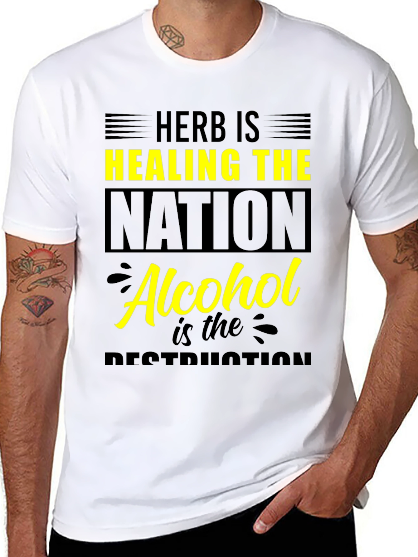 Herb Is Healing The Nation Graphic Tee