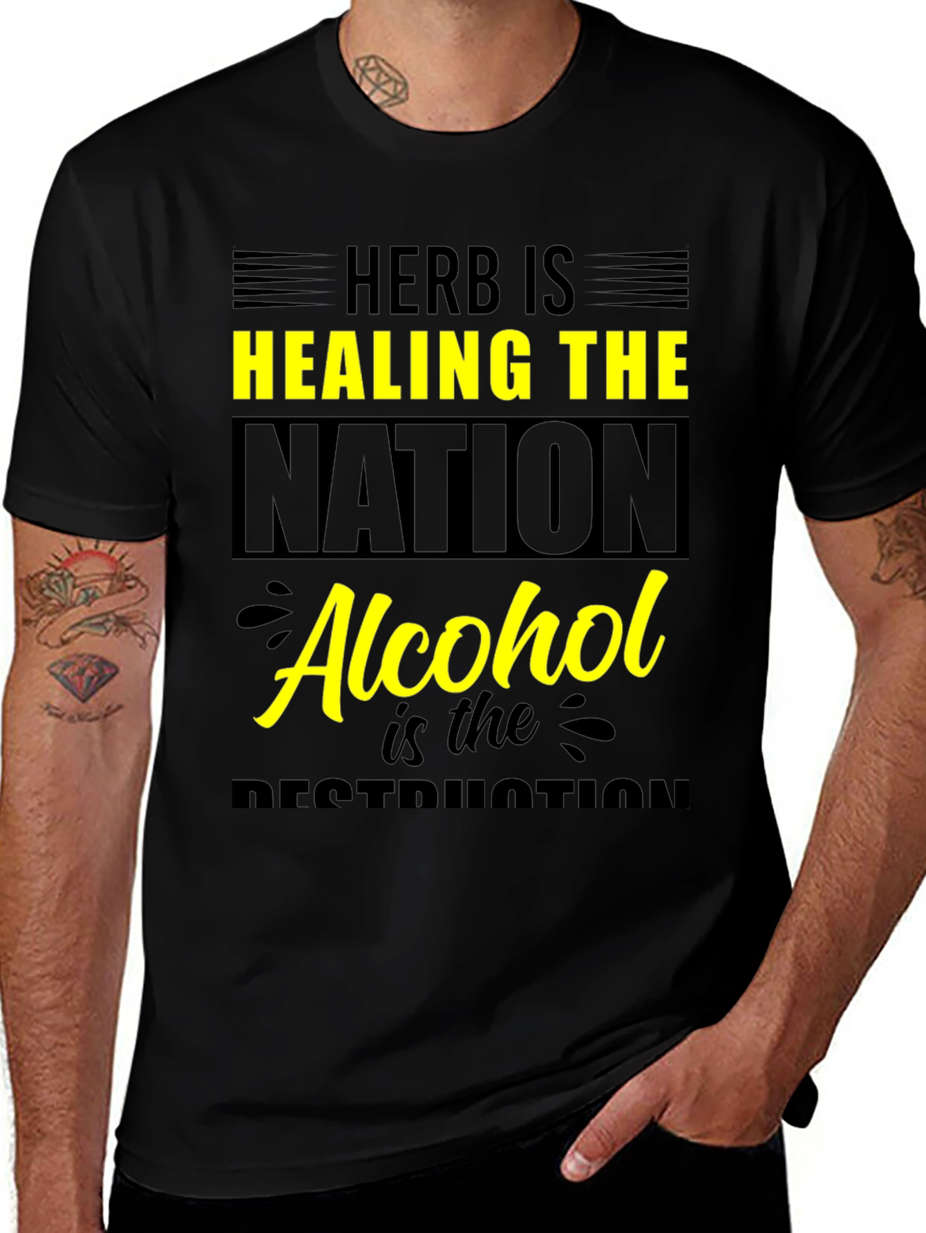 Herb Is Healing The Nation Graphic Tee