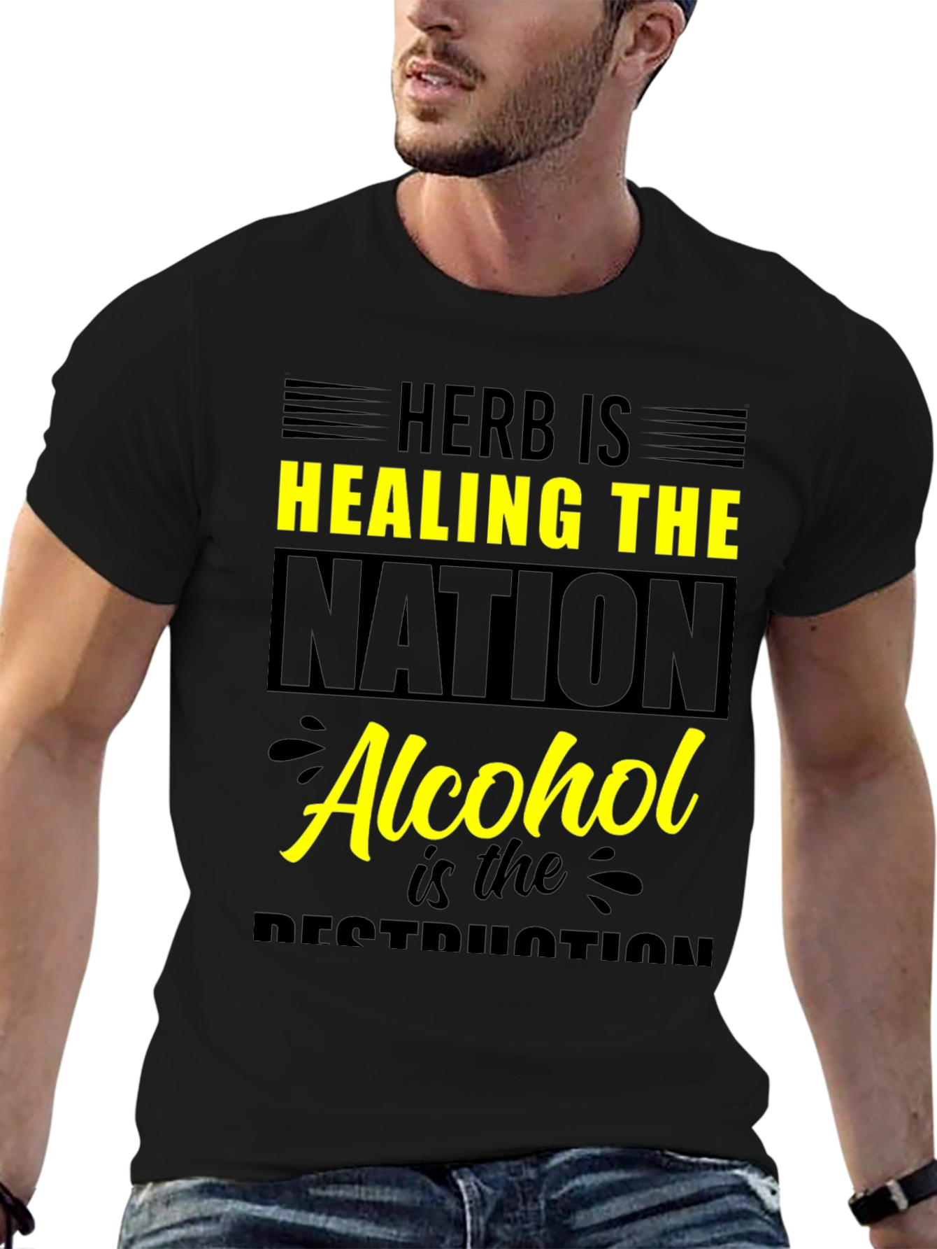 Herb Is Healing The Nation Graphic Tee