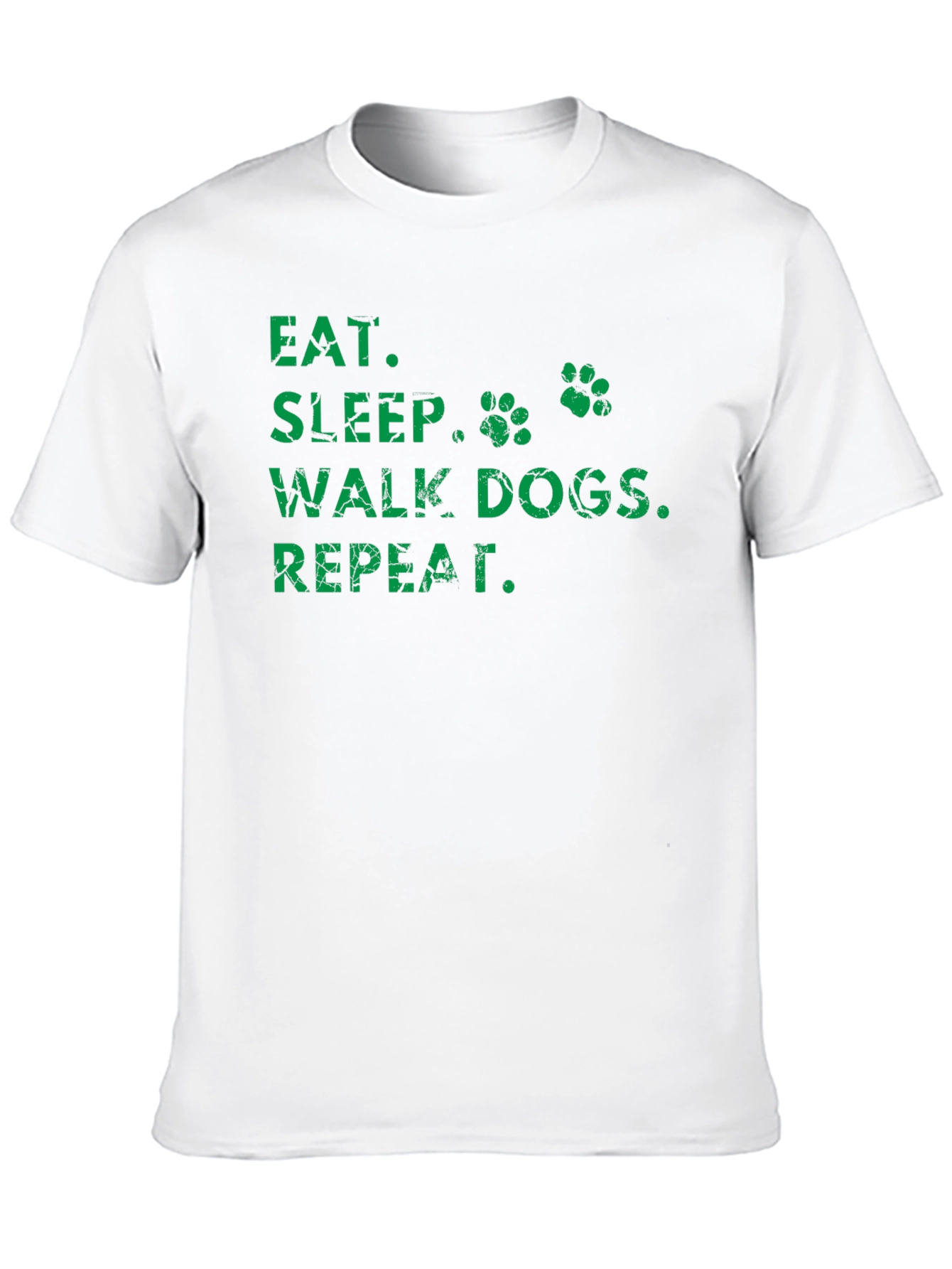 Eat Sleep Walk Dogs Repeat T-Shirt