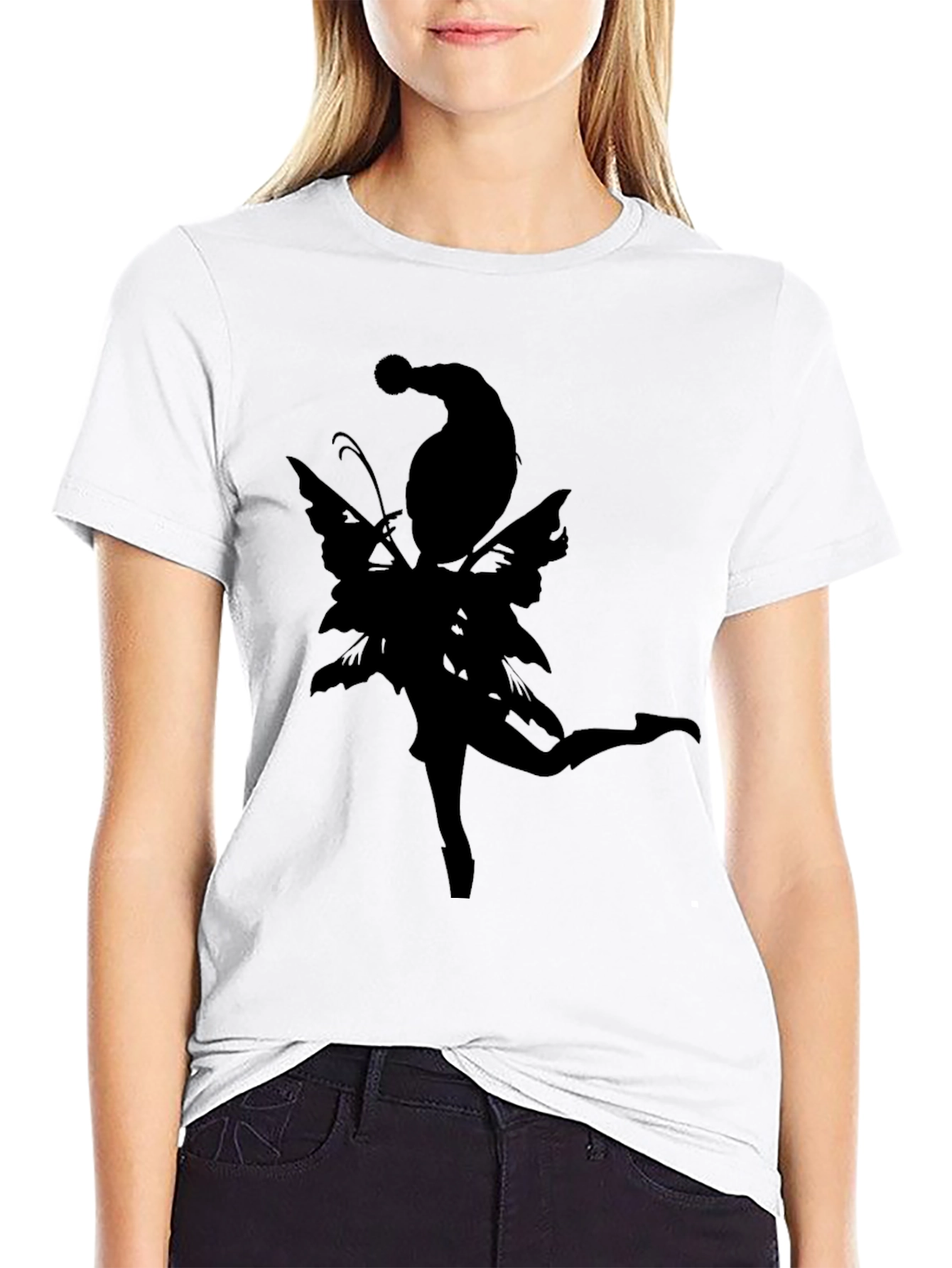 Silhouette Fairy Holiday T-Shirt