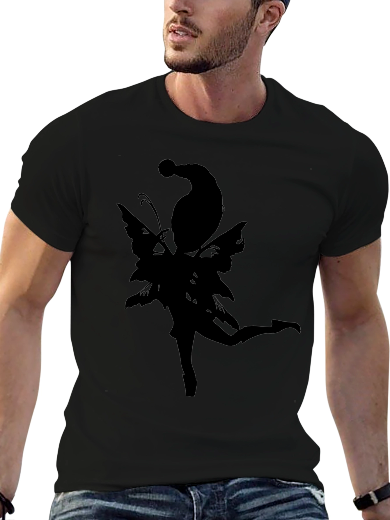 Silhouette Fairy Holiday T-Shirt