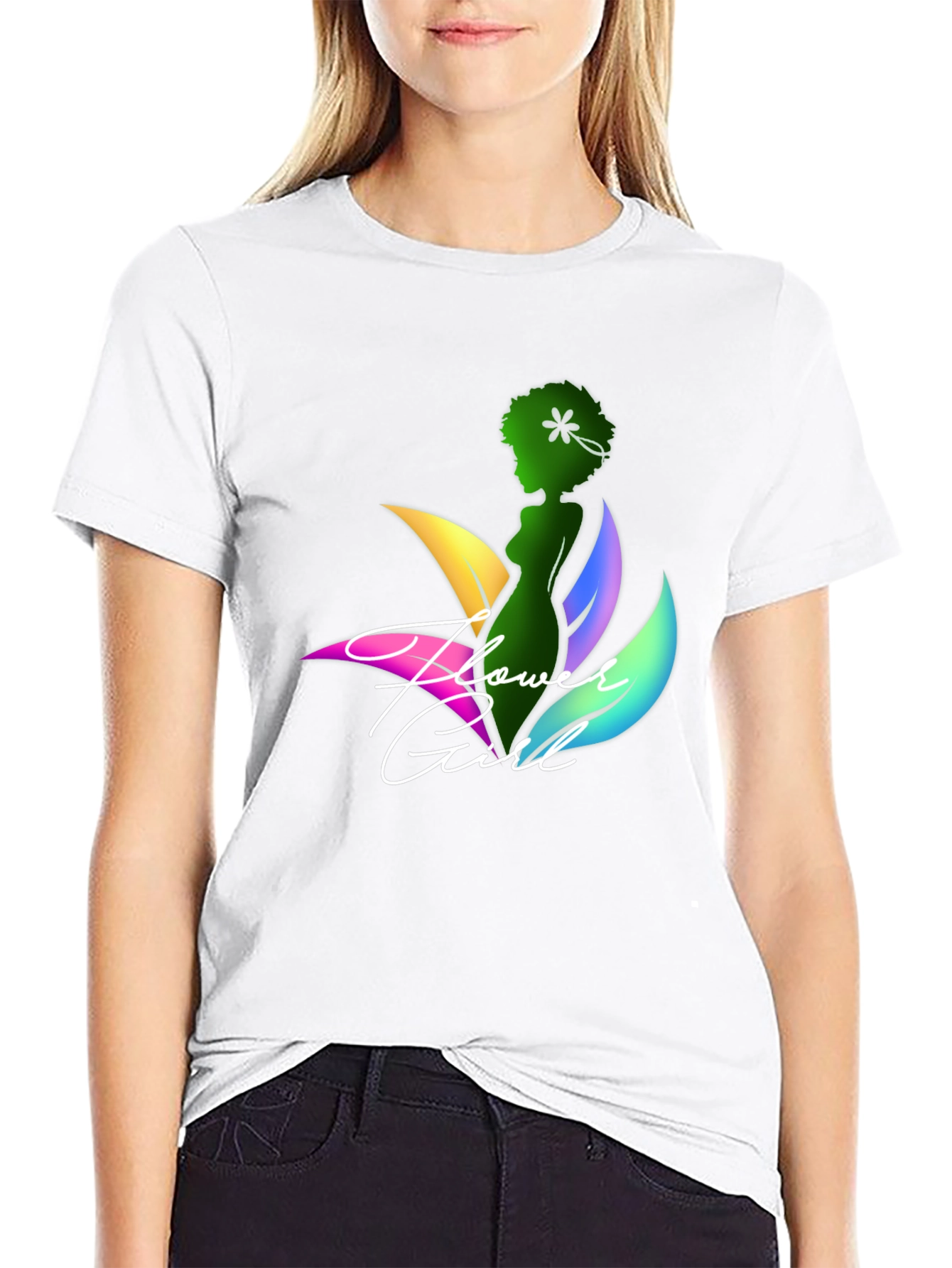 Flower Girl Graphic Tee