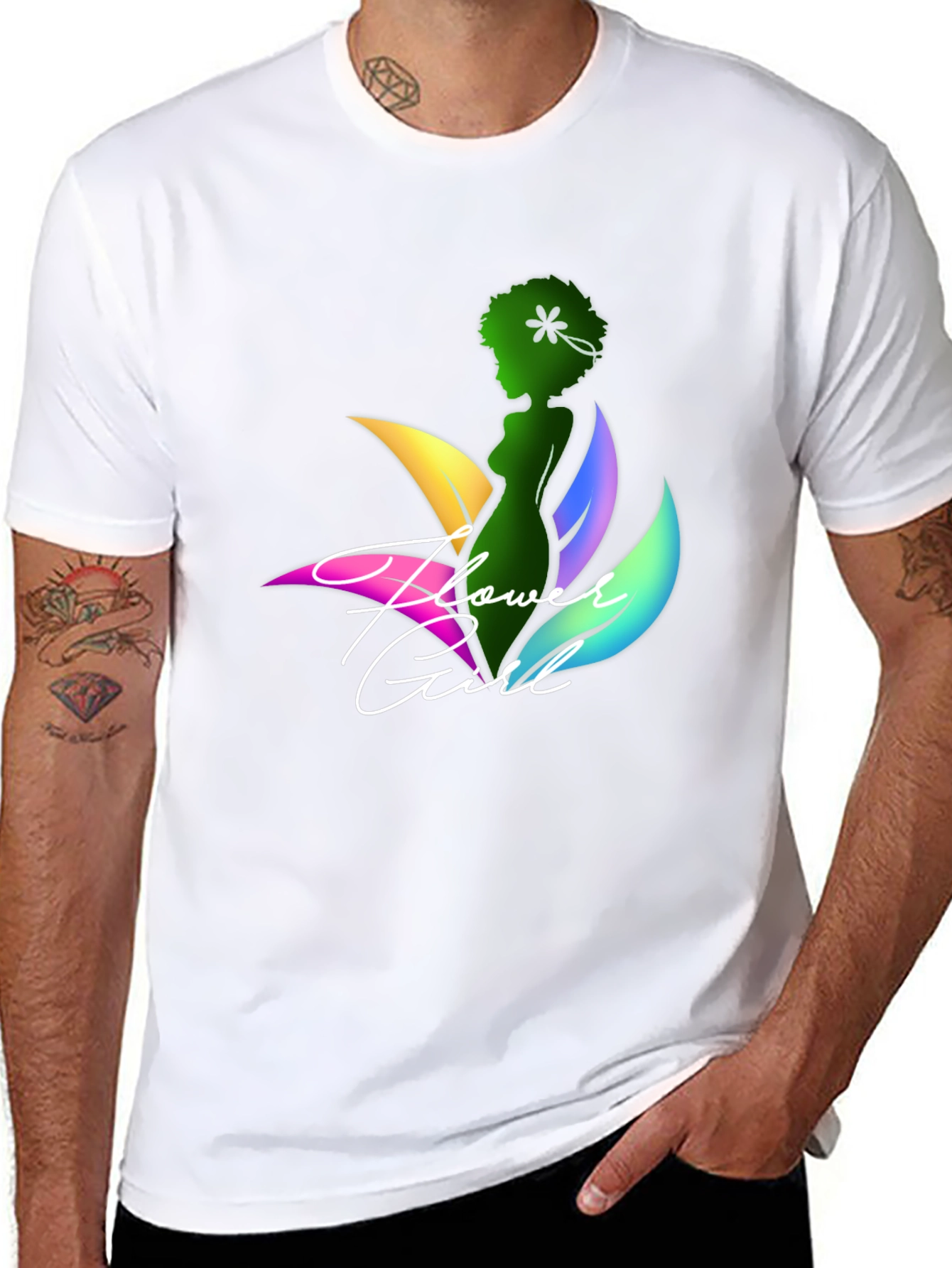 Flower Girl Graphic Tee