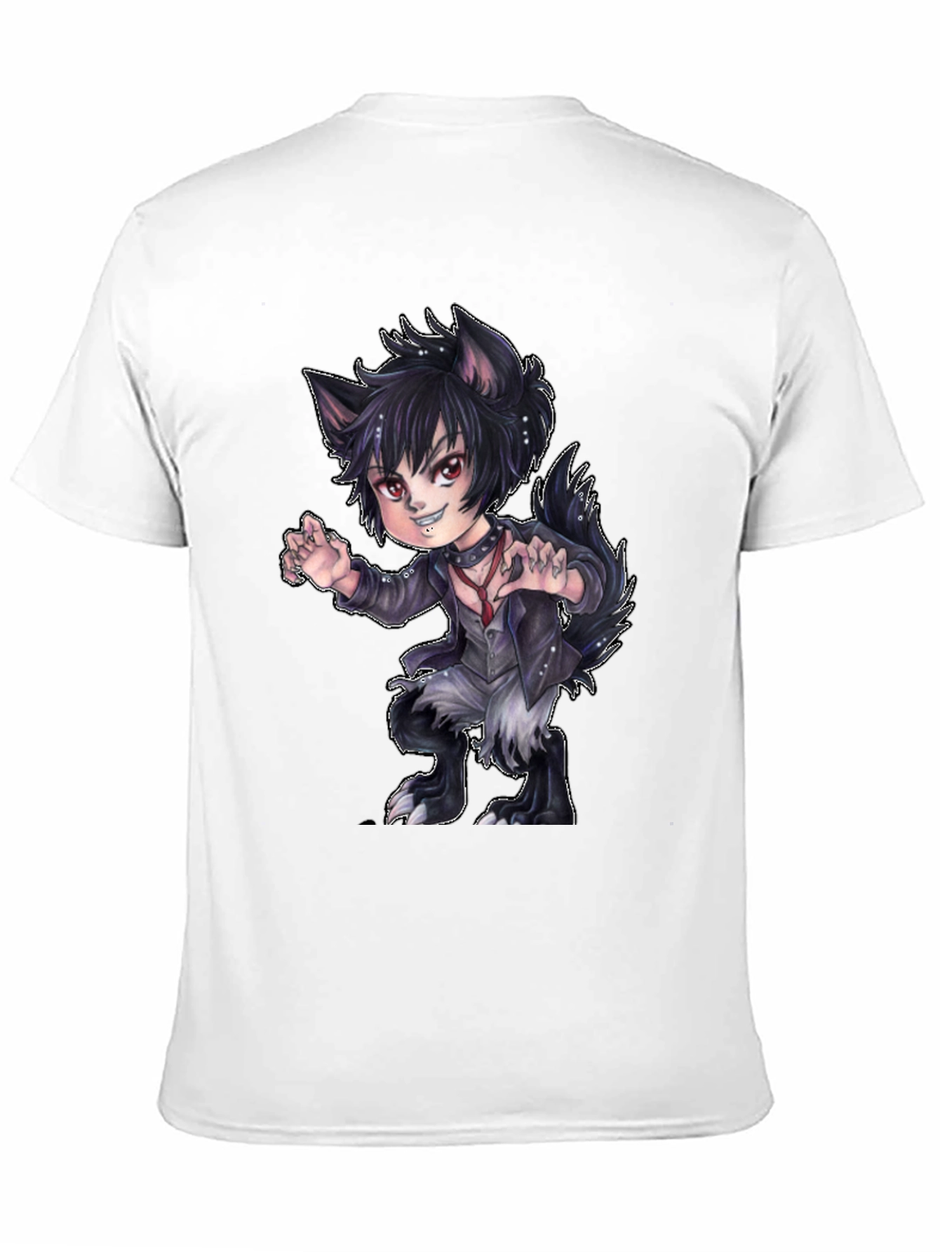 Werewolf Graphic Tee - Cartoon Style