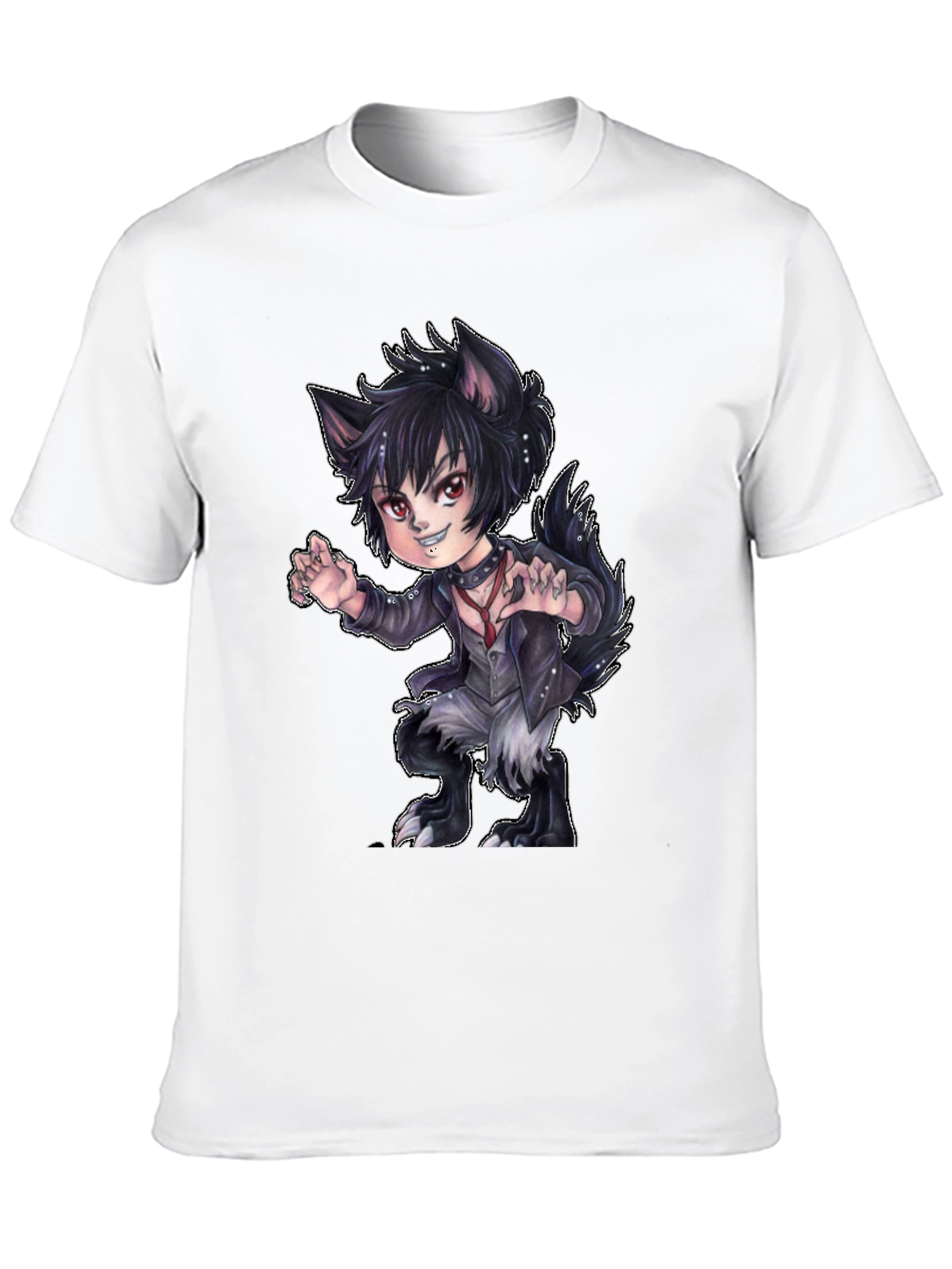 Werewolf Graphic Tee - Cartoon Style