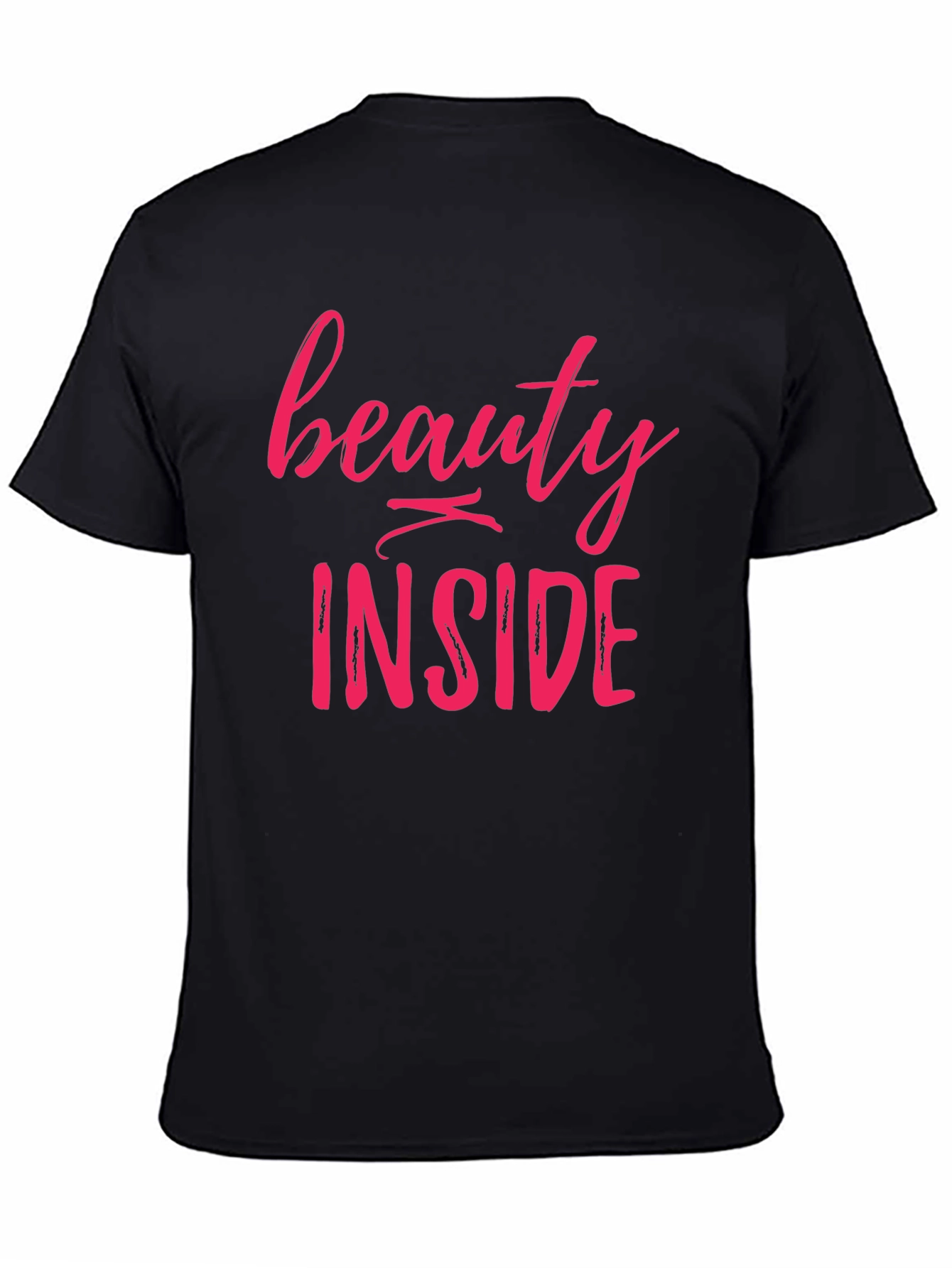Beauty Inside Graphic Tee - Black Unisex