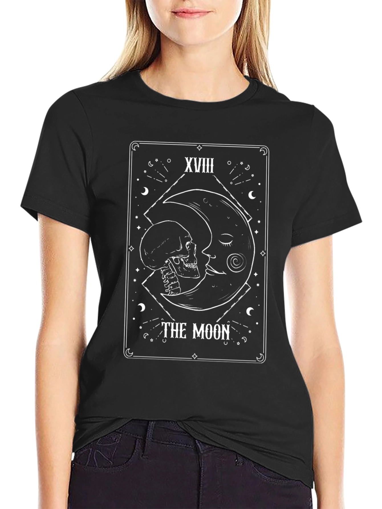 Tarot Card Moon Graphic Tee