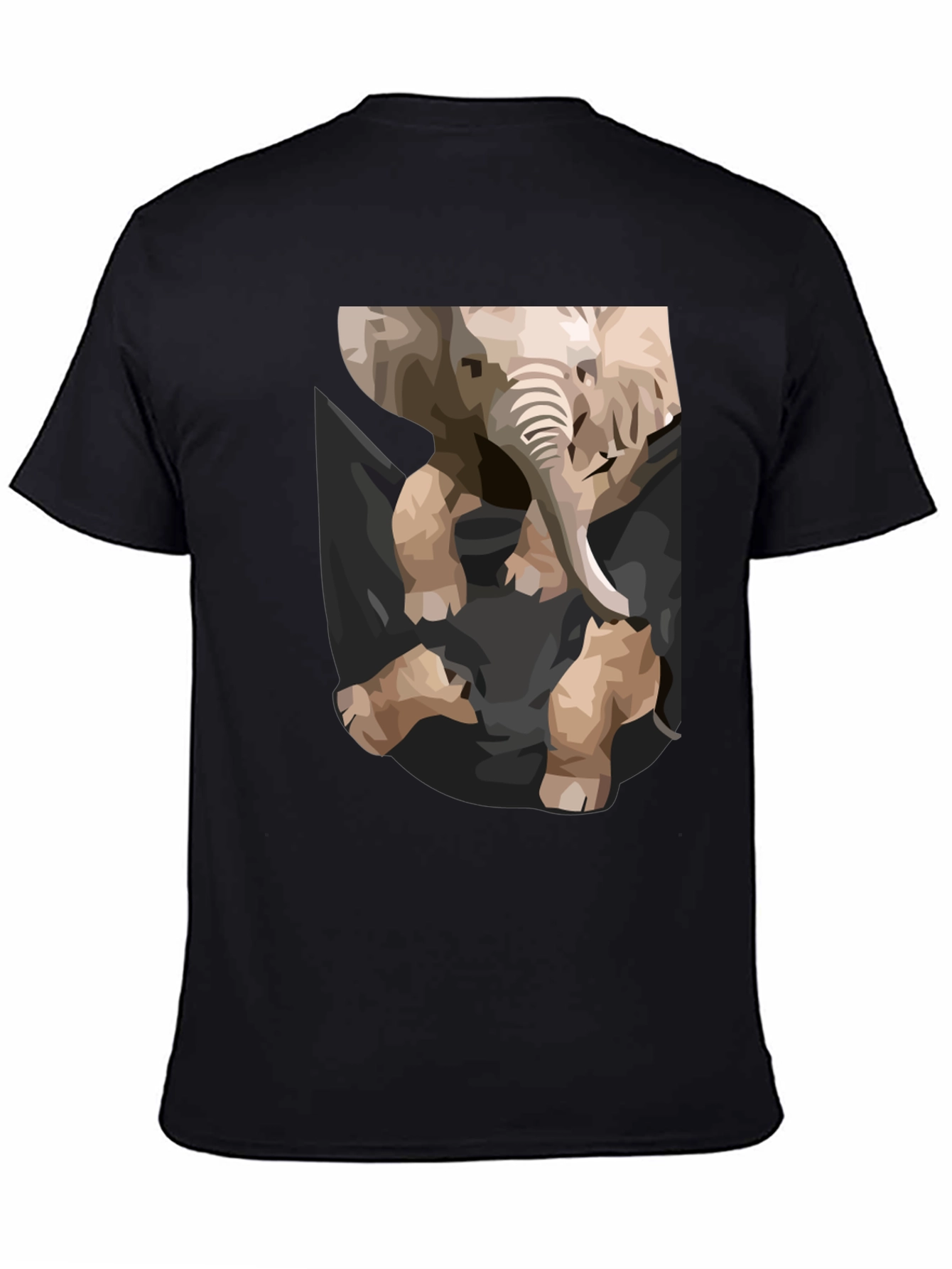 Elephant Pocket Graphic Tee - Casual Cool