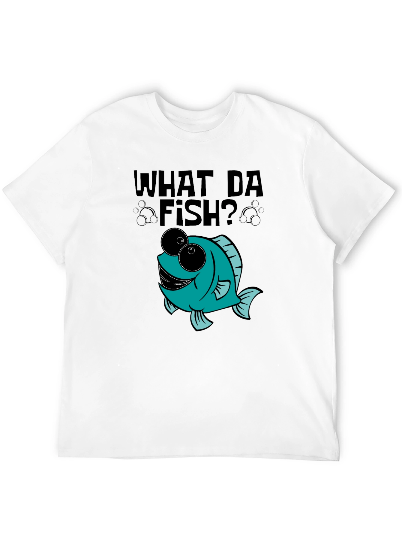 What Da Fish? Novelty Graphic Tee