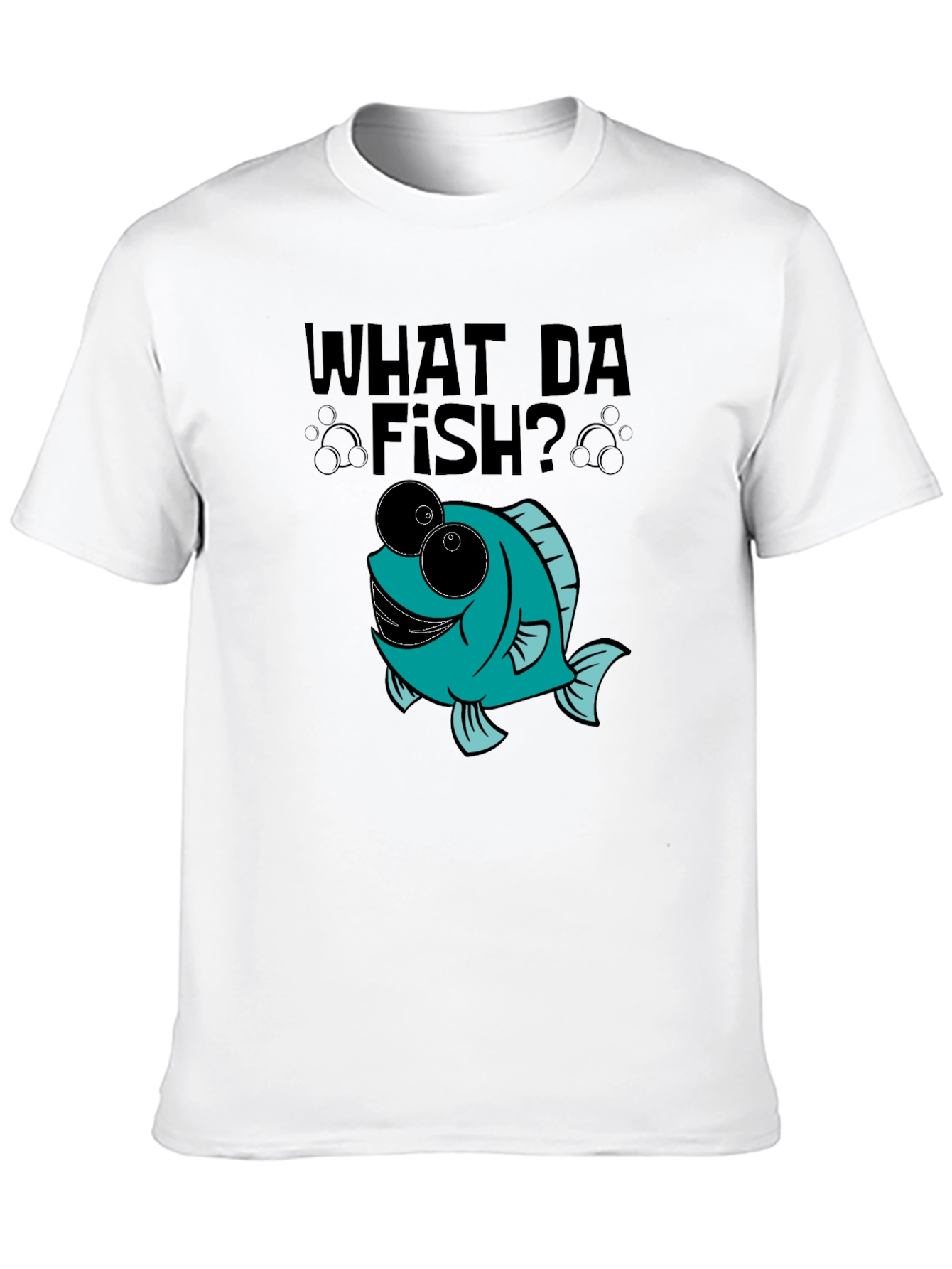 What Da Fish? Novelty Graphic Tee