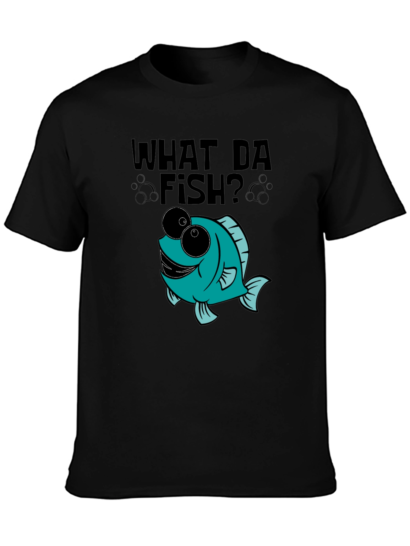 What Da Fish? Novelty Graphic Tee