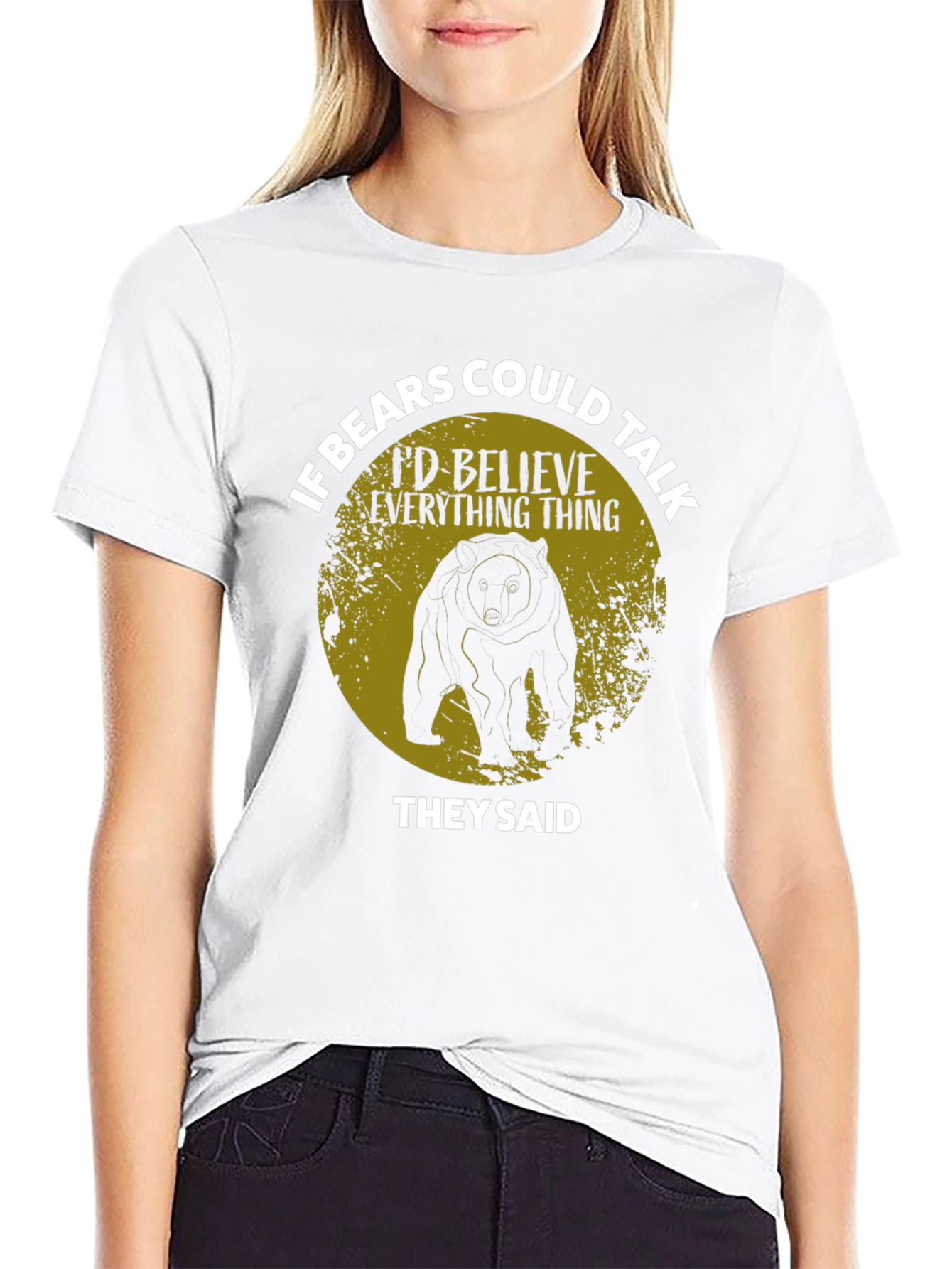 If Bears Could Talk Graphic T-Shirt
