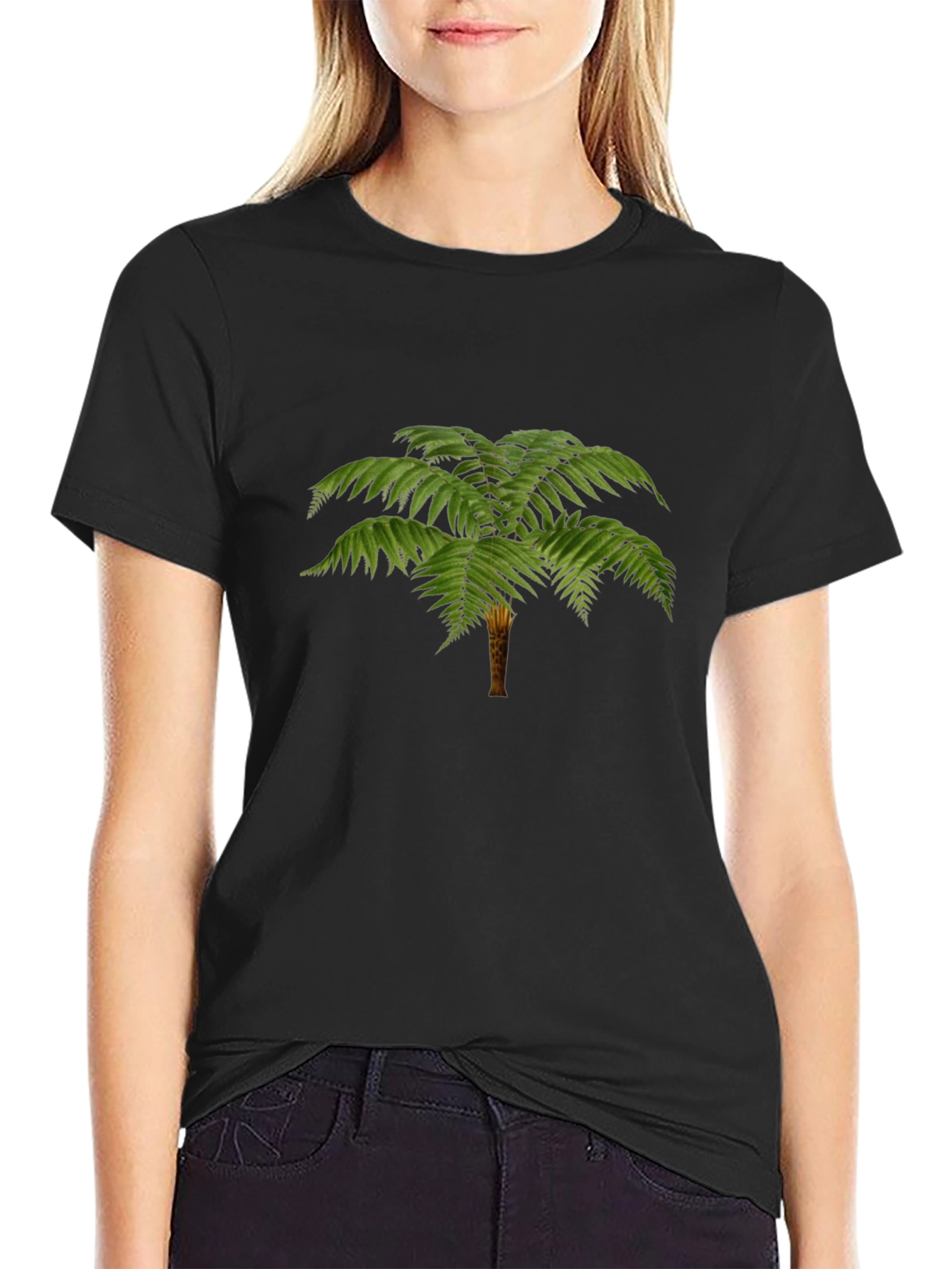 Fern Graphic Tee - Classic Black T-Shirt
