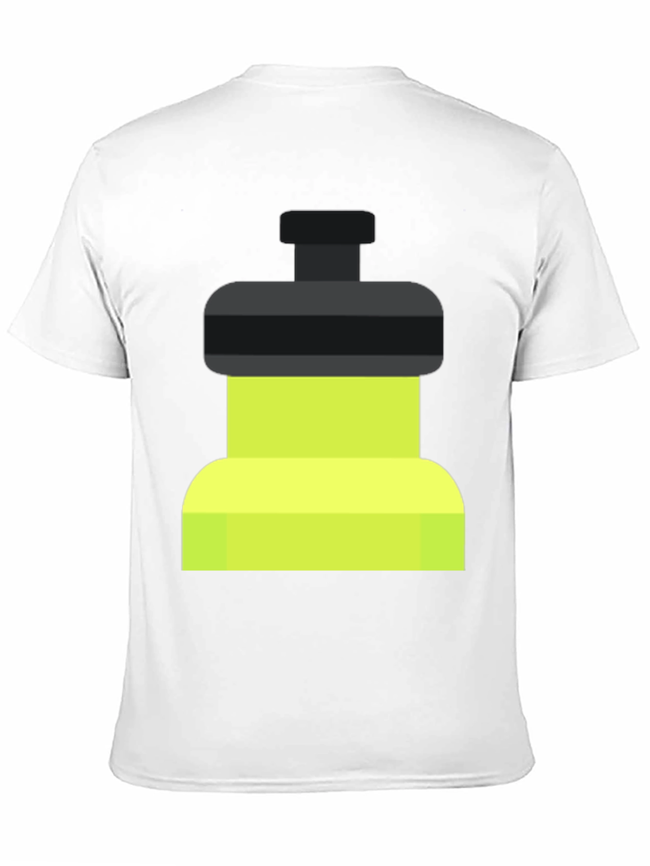 Fitness Black T-Shirt with Green/Black Graphic