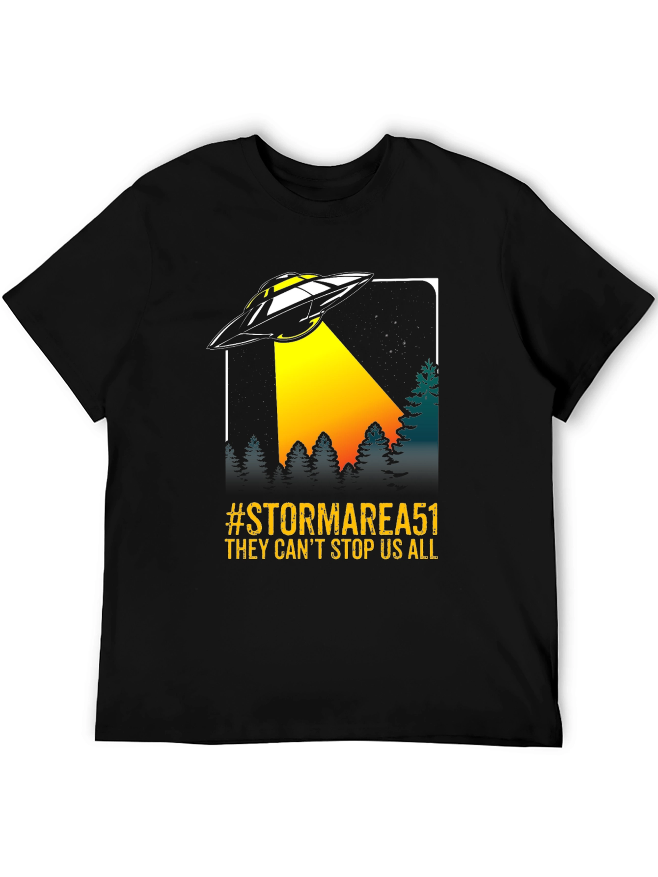 Storm Area 51 UFO T-Shirt