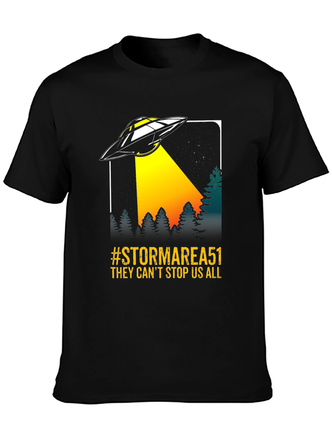 Storm Area 51 UFO T-Shirt