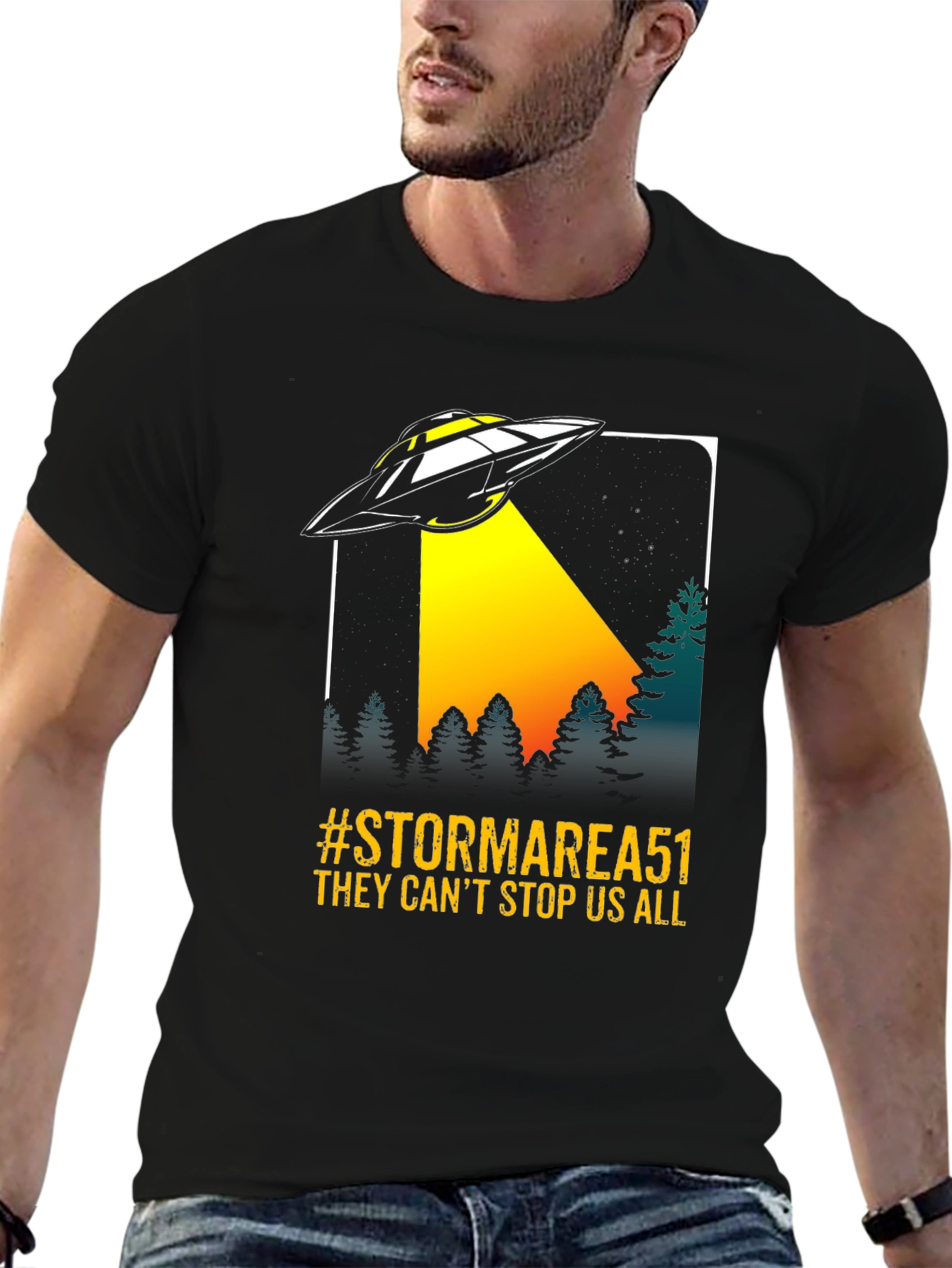 Storm Area 51 UFO T-Shirt