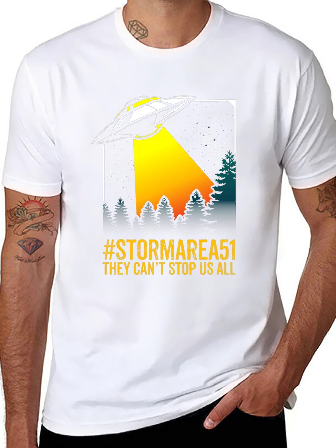 Storm Area 51 UFO T-Shirt