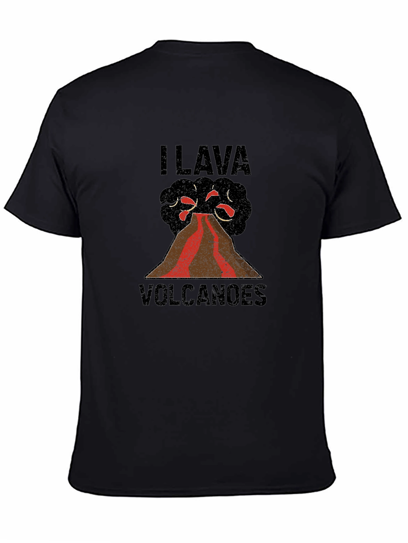 I Lava Volcanoes Funny Graphic T-Shirt
