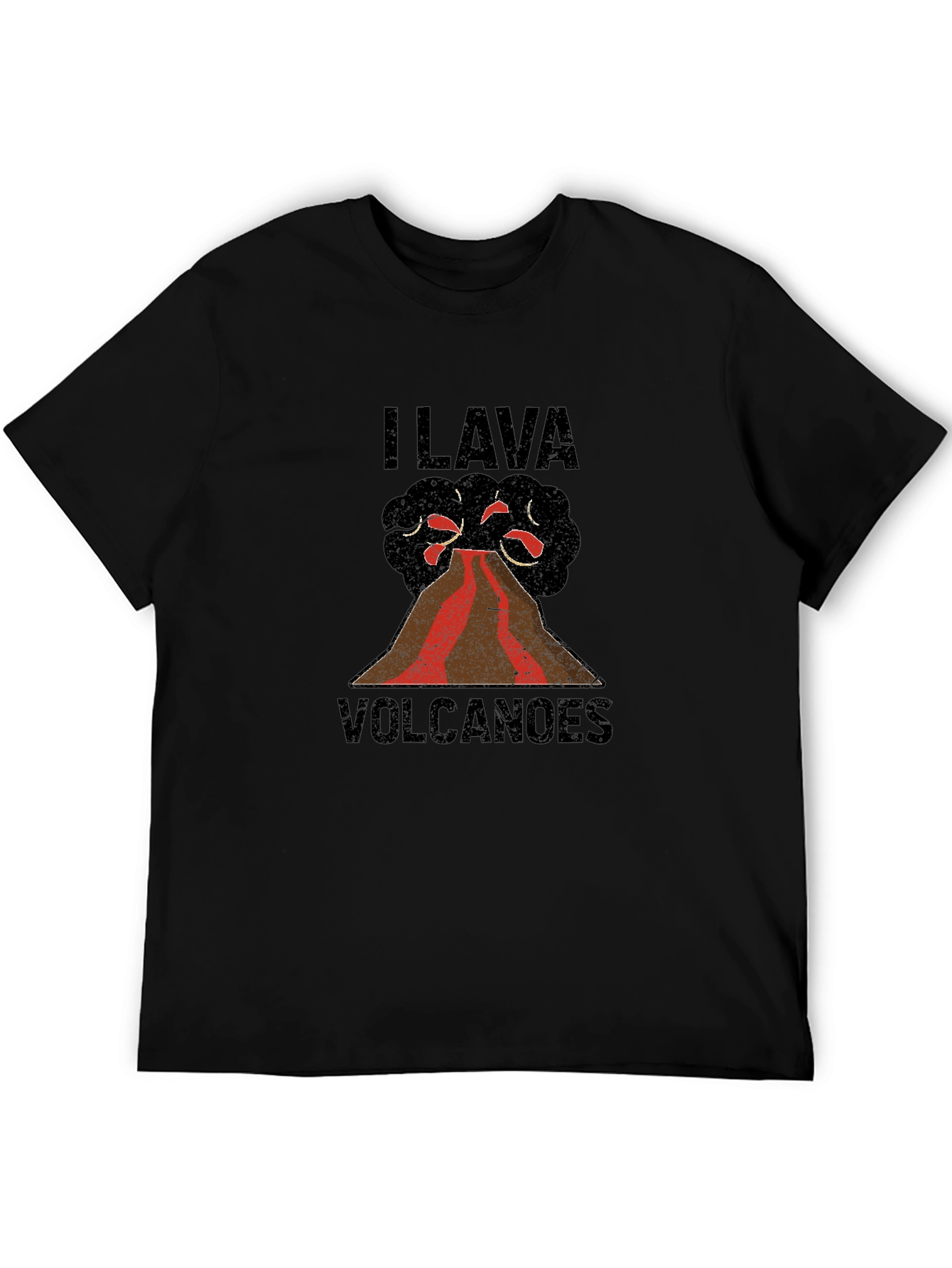 I Lava Volcanoes Funny Graphic T-Shirt