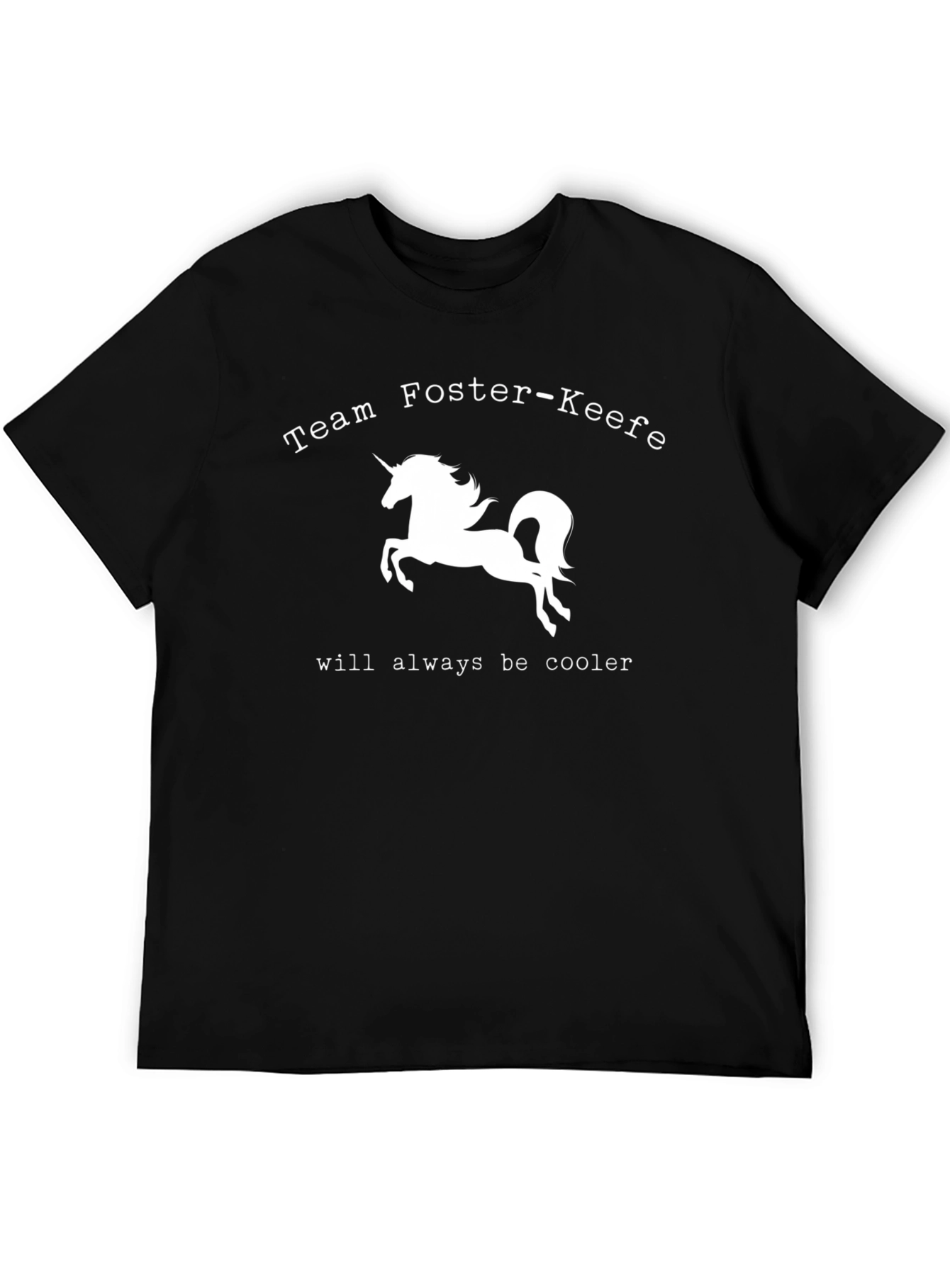 Team Foster-Keefe Unicorn Graphic T-Shirt